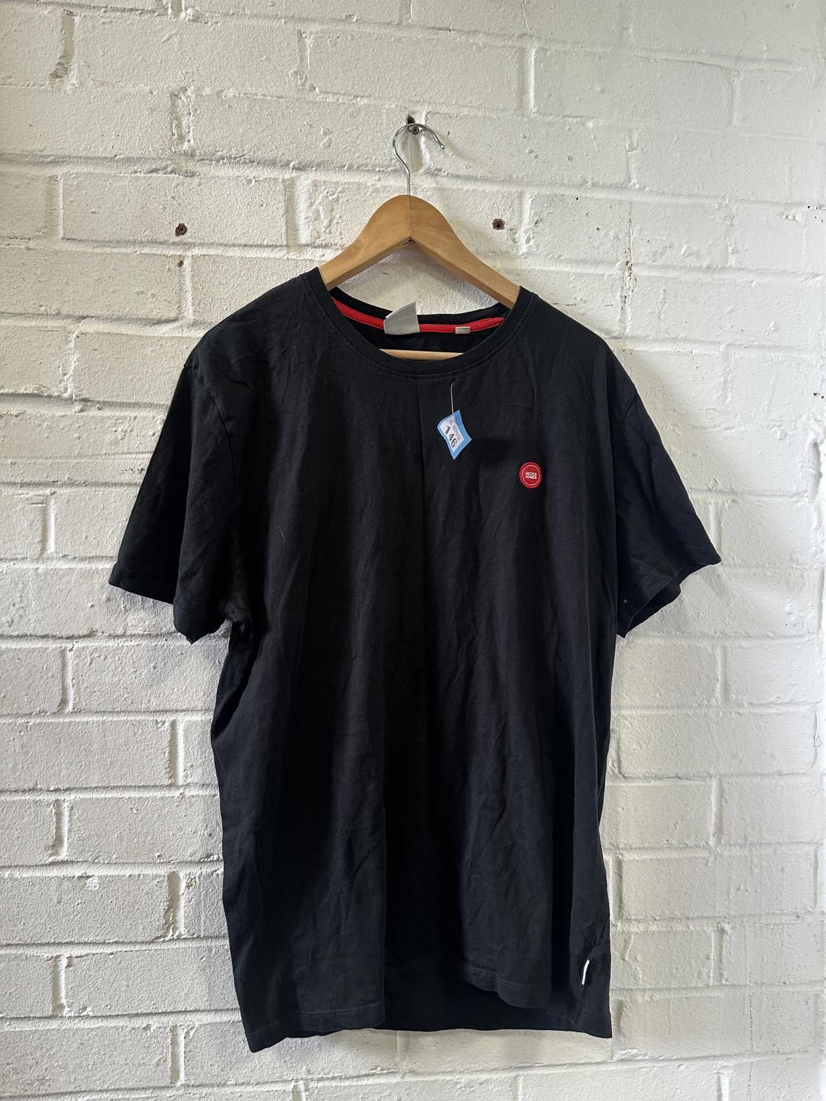 Jack & Jones Jack & Jones Core Black Men's T-Shirt Size US L / EU 52-54 / 3 - 1 Thumbnail