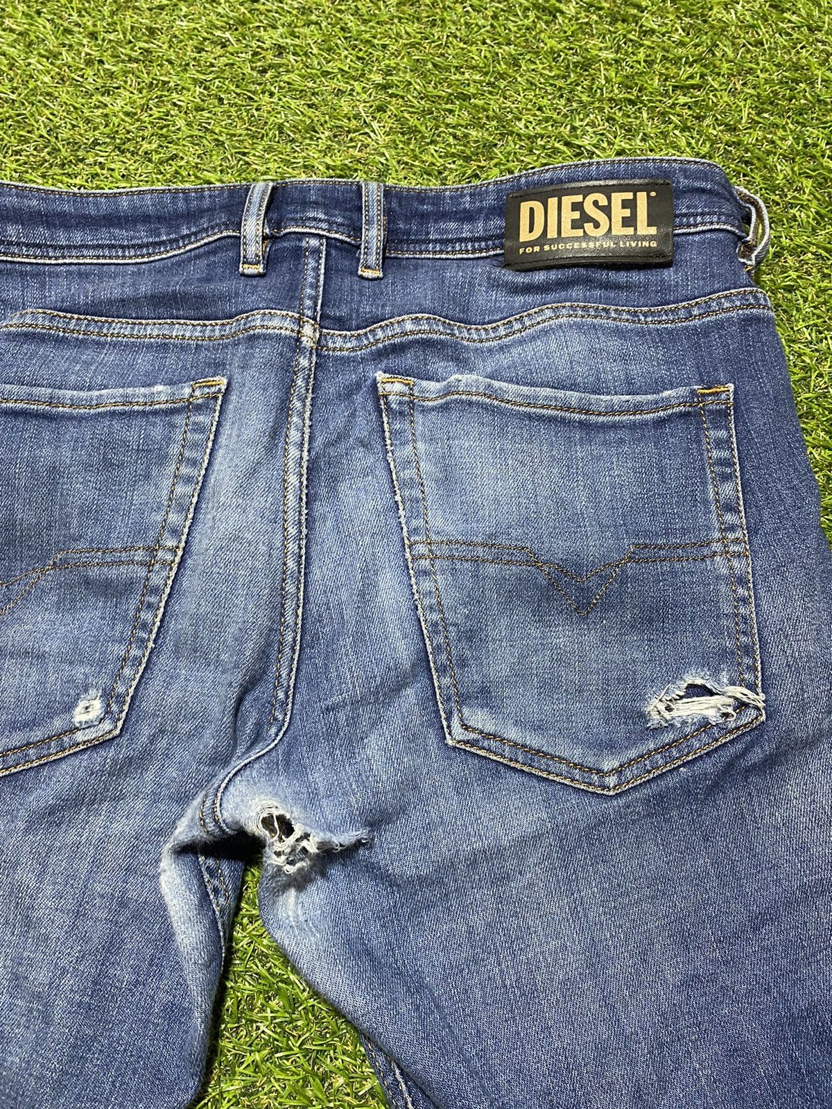 Diesel Vintage Y2K Diesel jeans denim distressed style size 32x30 Size US 32 / EU 48 - 5 Thumbnail