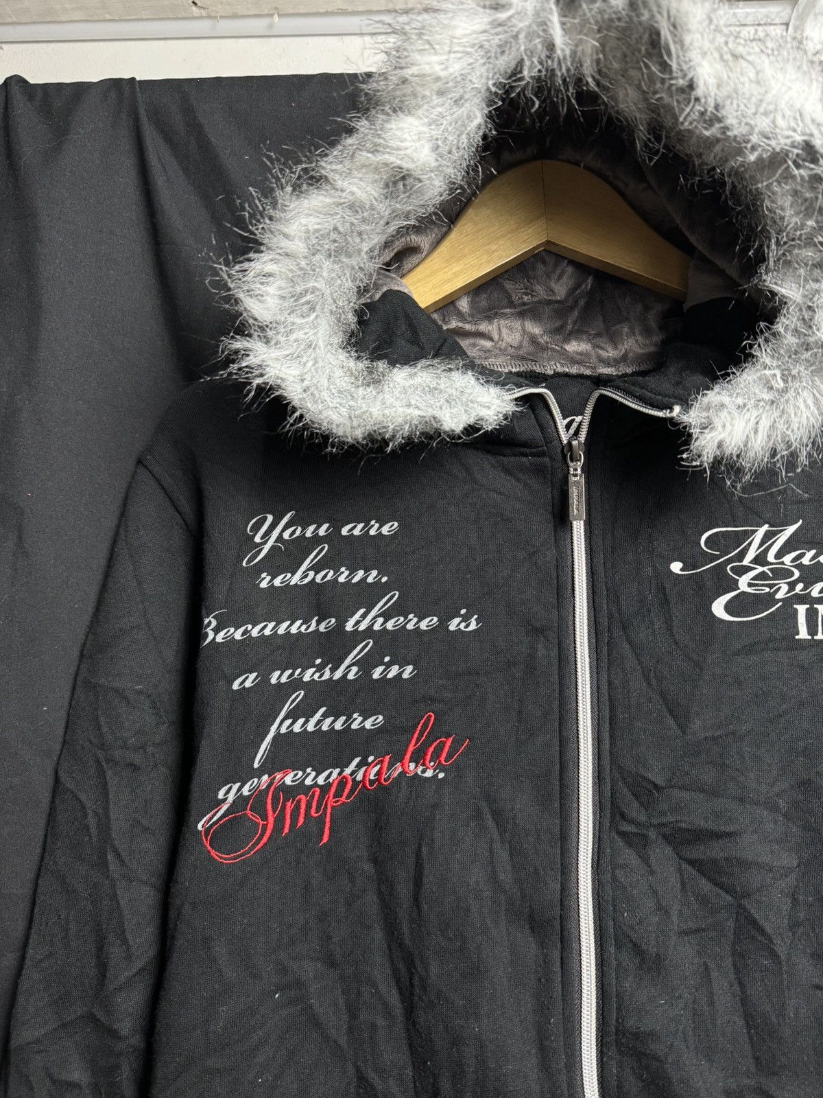 If Six Was Nine Fur Hoodie Impala Poem Japanese Style Ifsix LGB Size US M / EU 48-50 / 2 - 3 Thumbnail