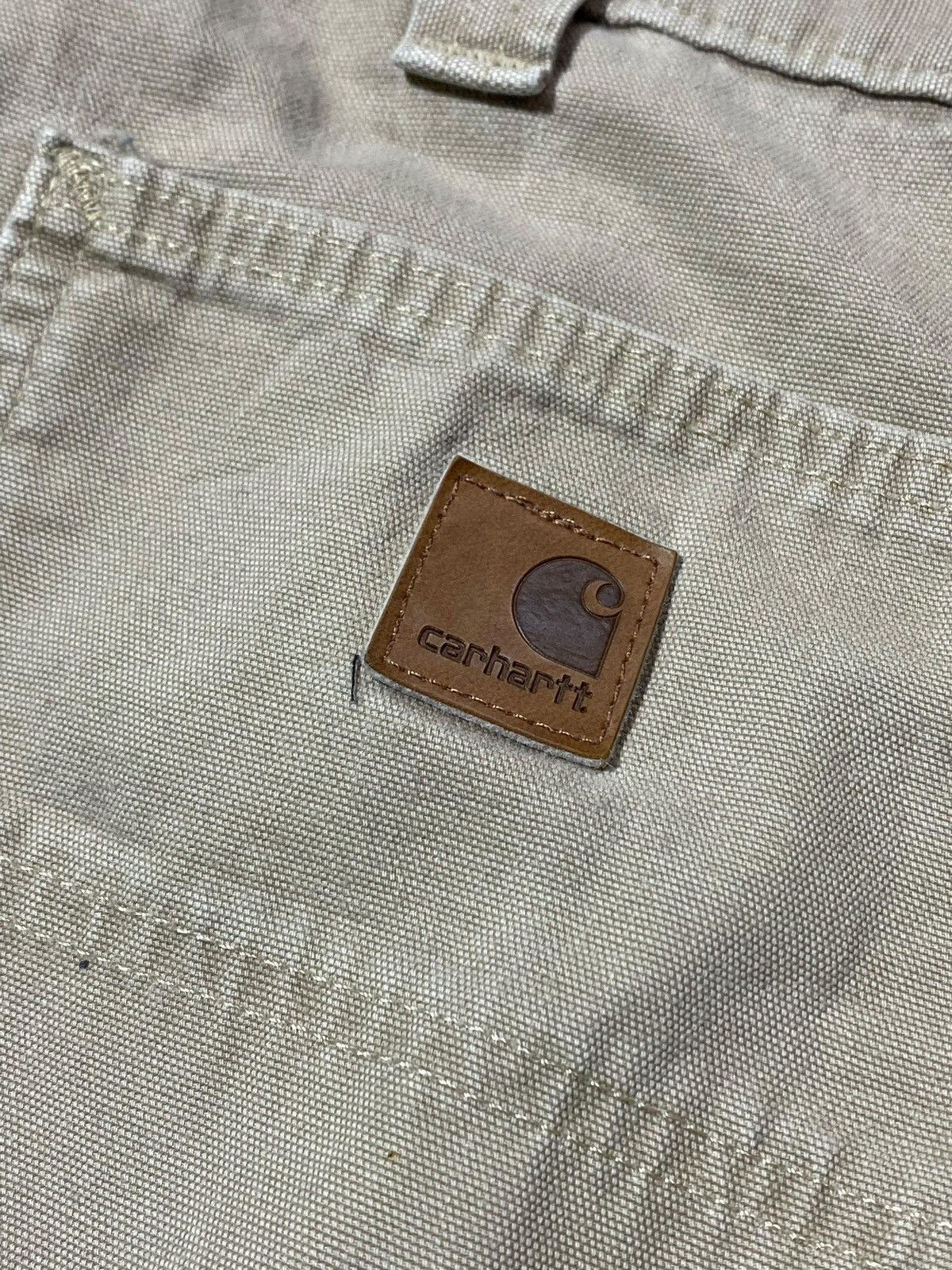 Carhartt 🔥00s VINTAGE CARHARTT DUNGAREE WORK PANTS USA VIBES B240 GKH Size US 44 / EU 60 - 4 Thumbnail