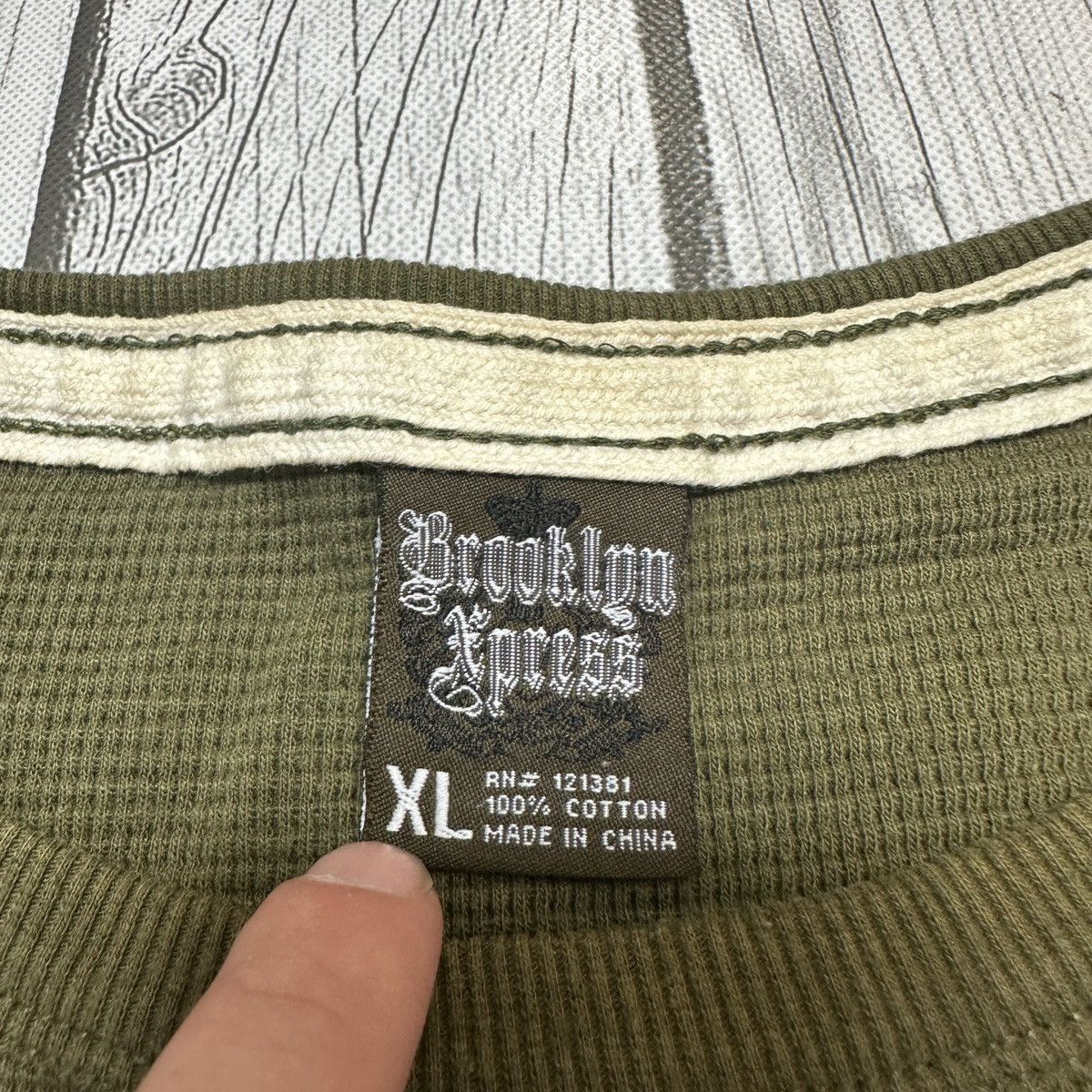 Brooklyn Xpress Brooklyn Xpress thermal long sleeve shirt Size US XL / EU 56 / 4 - 4 Thumbnail