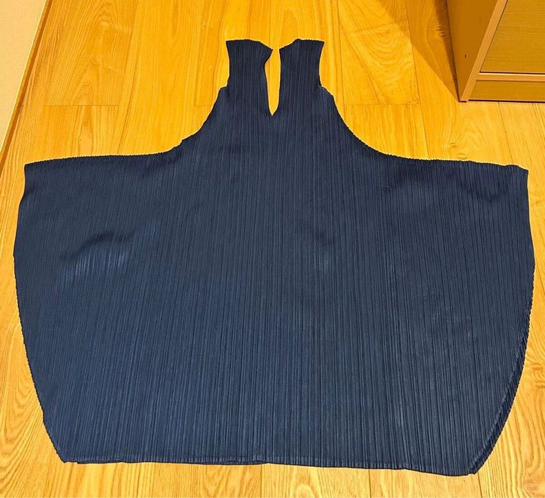 Issey Miyake Issey Miyake size:4 Dark blue pleated dress Size S / US 4 / IT 40 - 4 Thumbnail