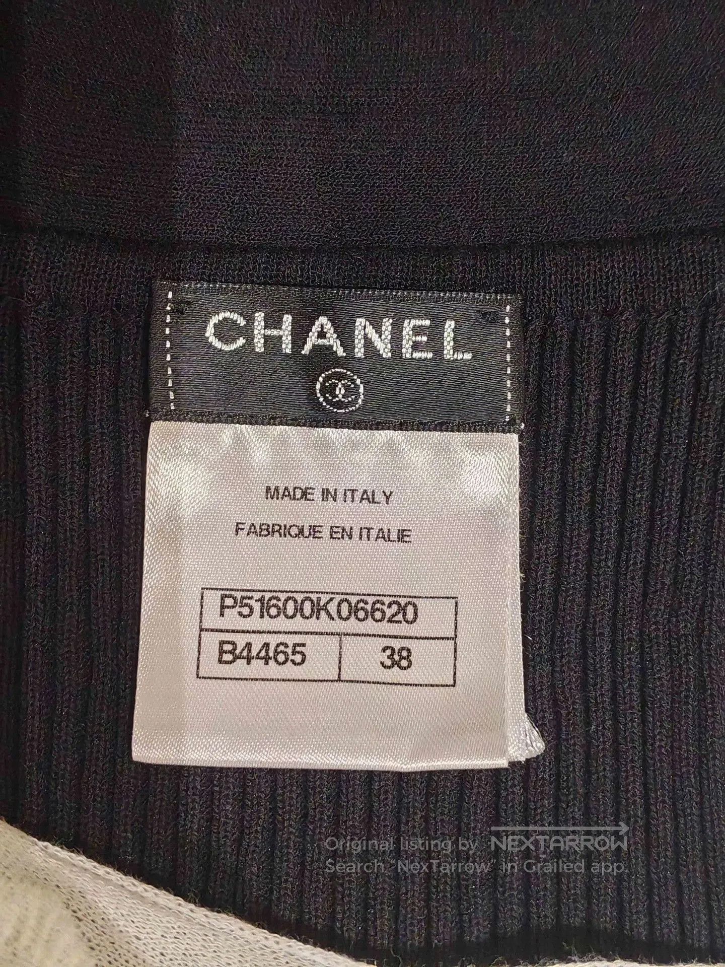 Chanel CHANEL Black White Contrast Knit Set. Size ONE SIZE - 9 Thumbnail