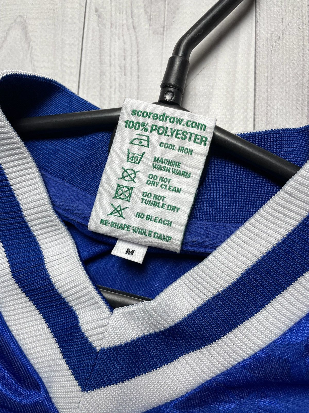 Vintage Vintage Leicester soccer jersey size M retro Size US M / EU 48-50 / 2 - 7 Thumbnail