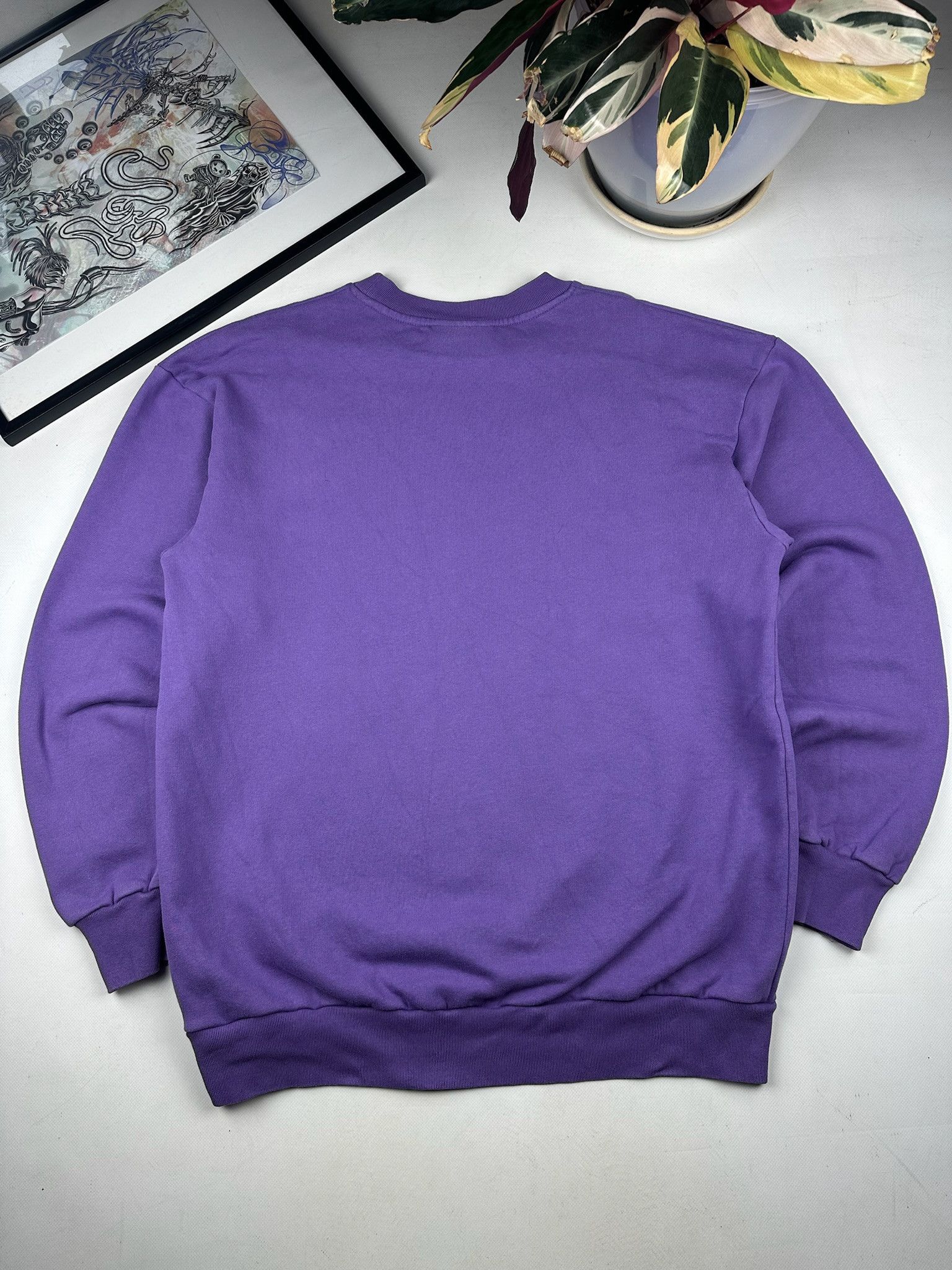 Han Kjobenhavn Han Kjobenhavn Purple Artwork Crewneck Sweatshirt Size US M / EU 48-50 / 2 - 4 Thumbnail