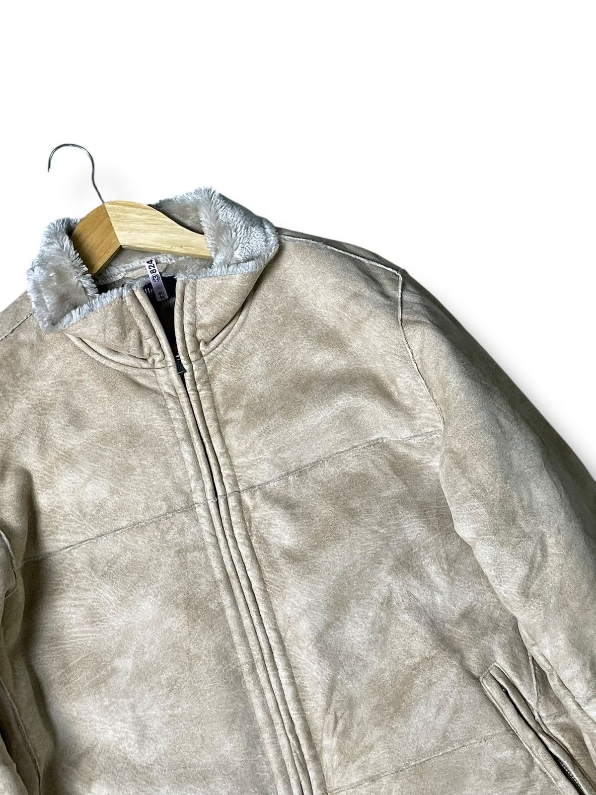 Japanese Brand × Vintage VILLAND Shearling Jacket with Fleece Lining (87) Size US L / EU 52-54 / 3 - 2 Thumbnail