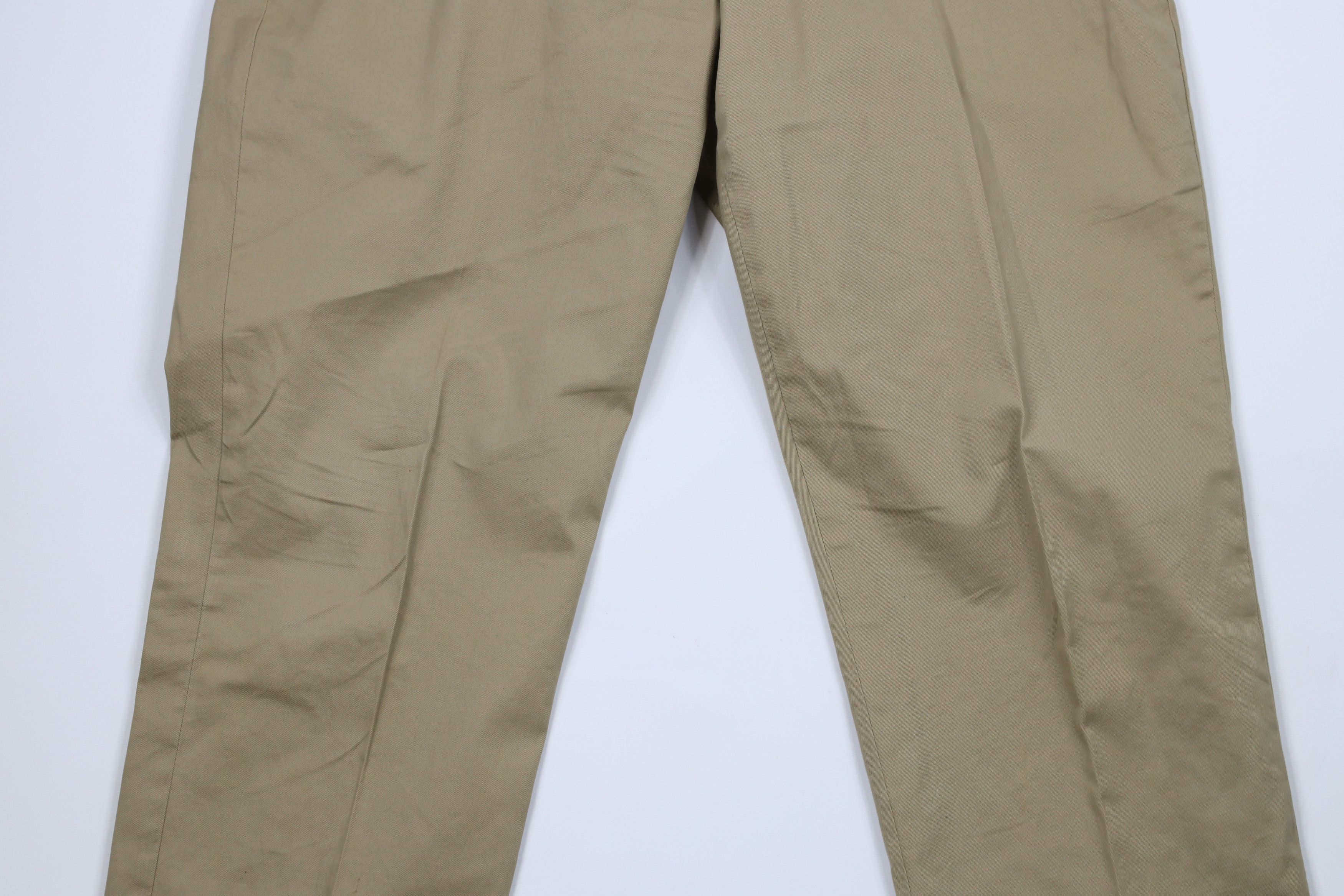 J.Crew × Vintage J Crew Bowery Classic Fit Stretch Chino Pants Beige Brown Size US 36 / EU 52 - 3 Thumbnail