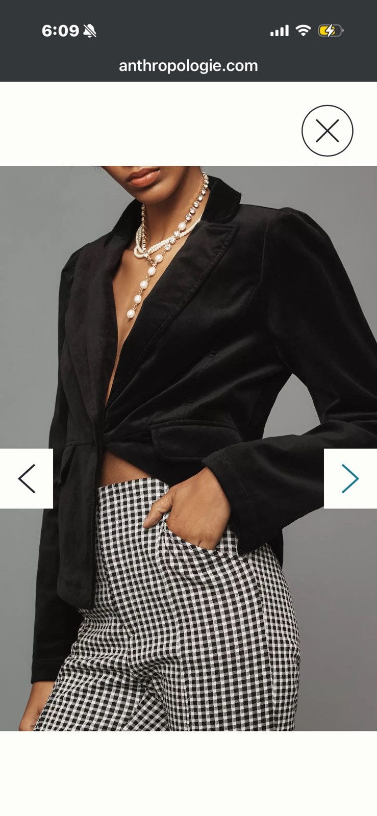 Anthropologie Maeve Anthropologie Gingham Capri Pants Size 6 Size 28" / US 6 / IT 42 - 5 Thumbnail