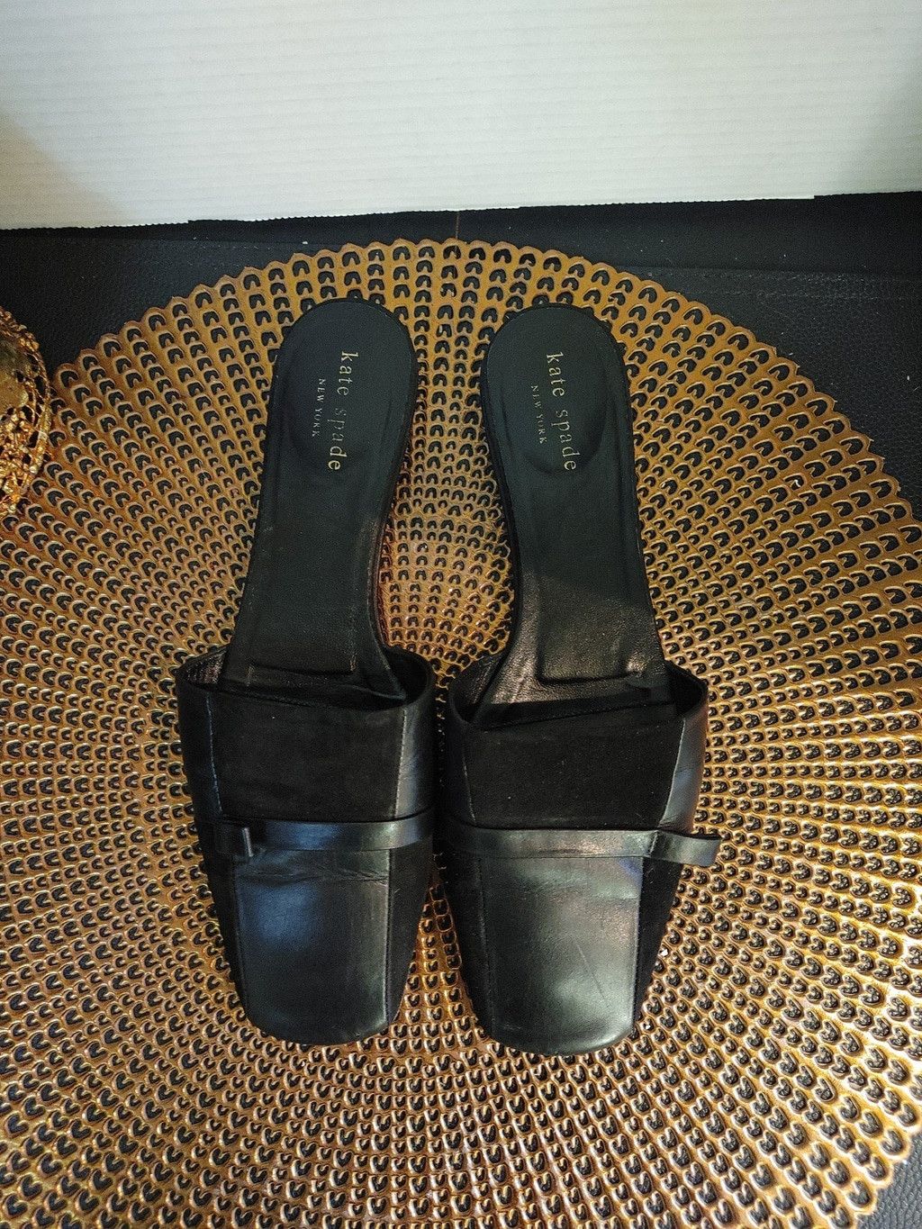 Kate Spade Kate Spade Leather & Suede Slides Size 8 Size US 8 / IT 38 - 2 Thumbnail