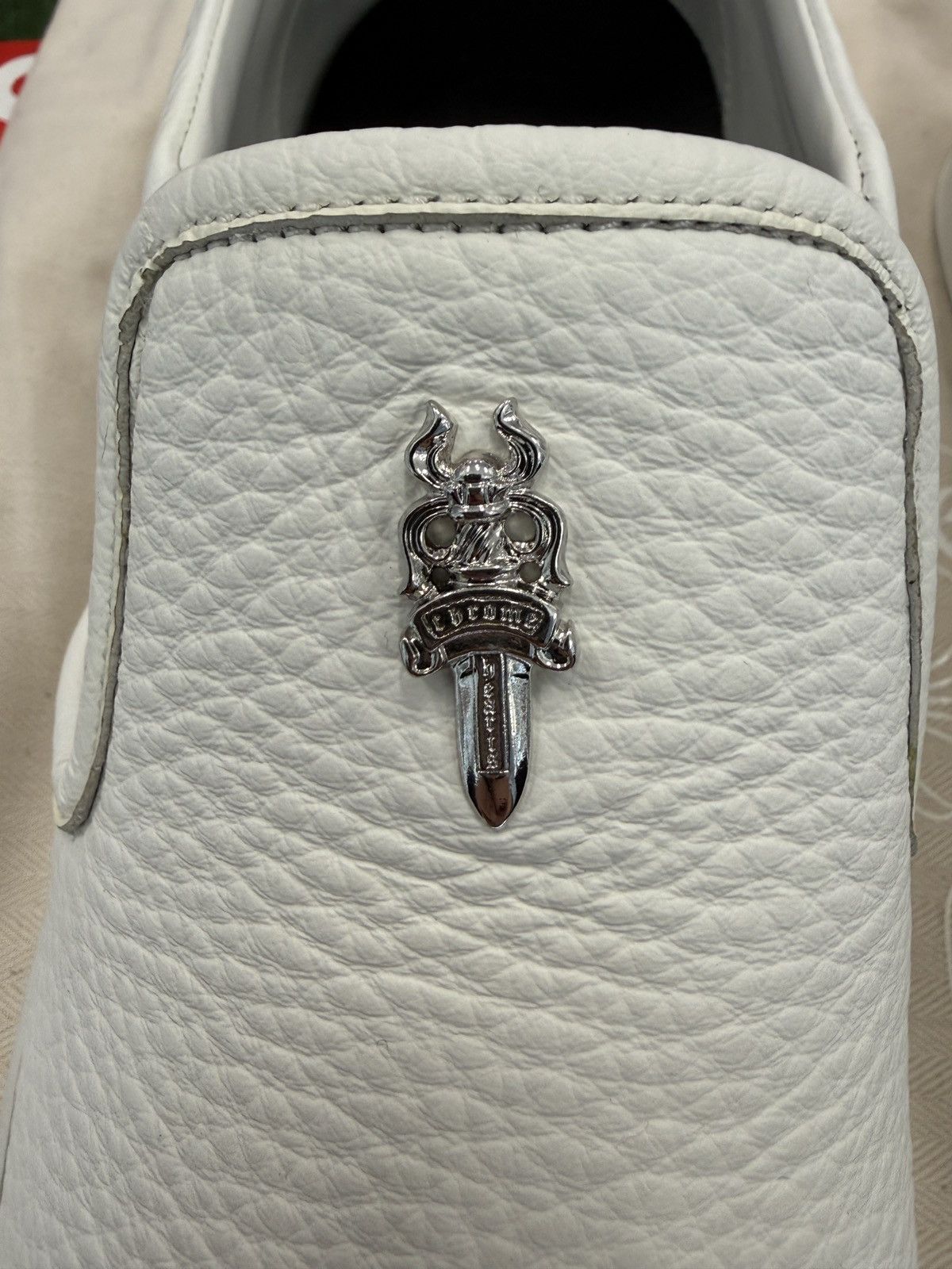 Chrome Hearts Chrome Hearts Leather Slip On Sneaker Size US 8.5 / EU 41-42 - 4 Thumbnail