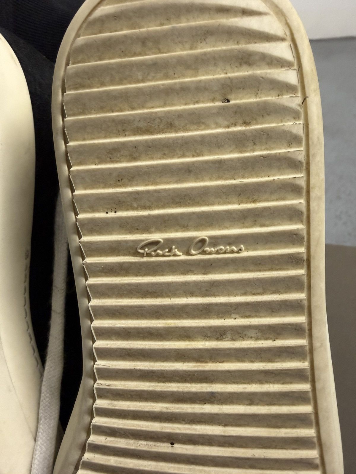 Rick Owens Rick Owens Mainline Nubuck High Ramones With Shopper And Box Size US 11 / EU 44 - 11 Thumbnail