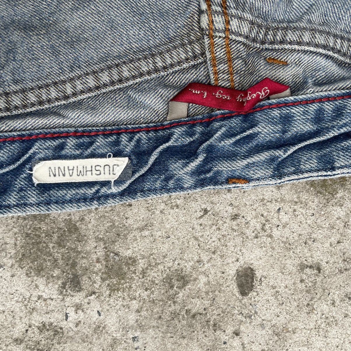 Replay Vintage Women’s Replay Jeans Size W29xL32 Straight Y2K 00s Size 29" - 6 Thumbnail