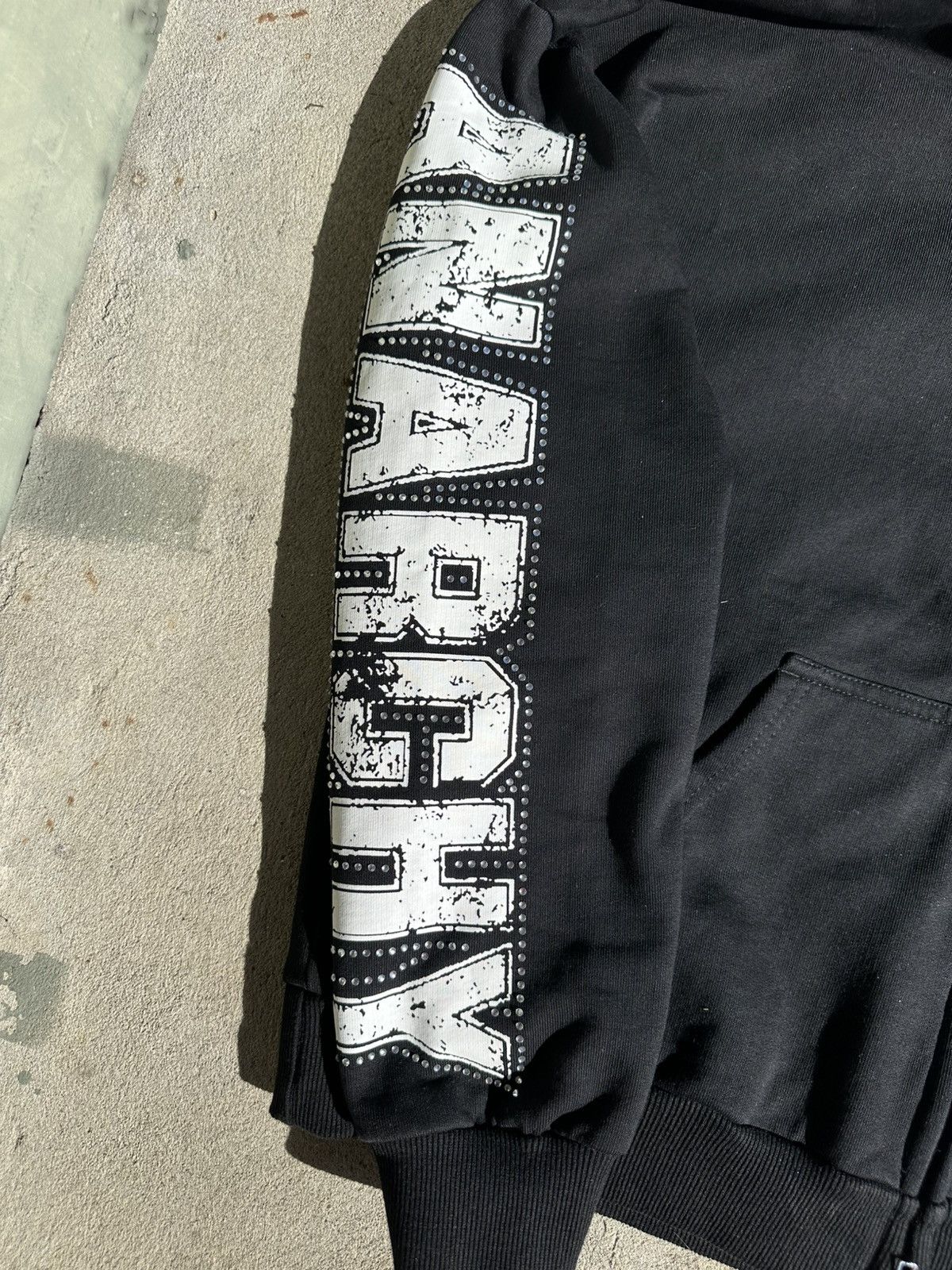 Other Anarchy rhinestone hoodie Size US M / EU 48-50 / 2 - 3 Thumbnail