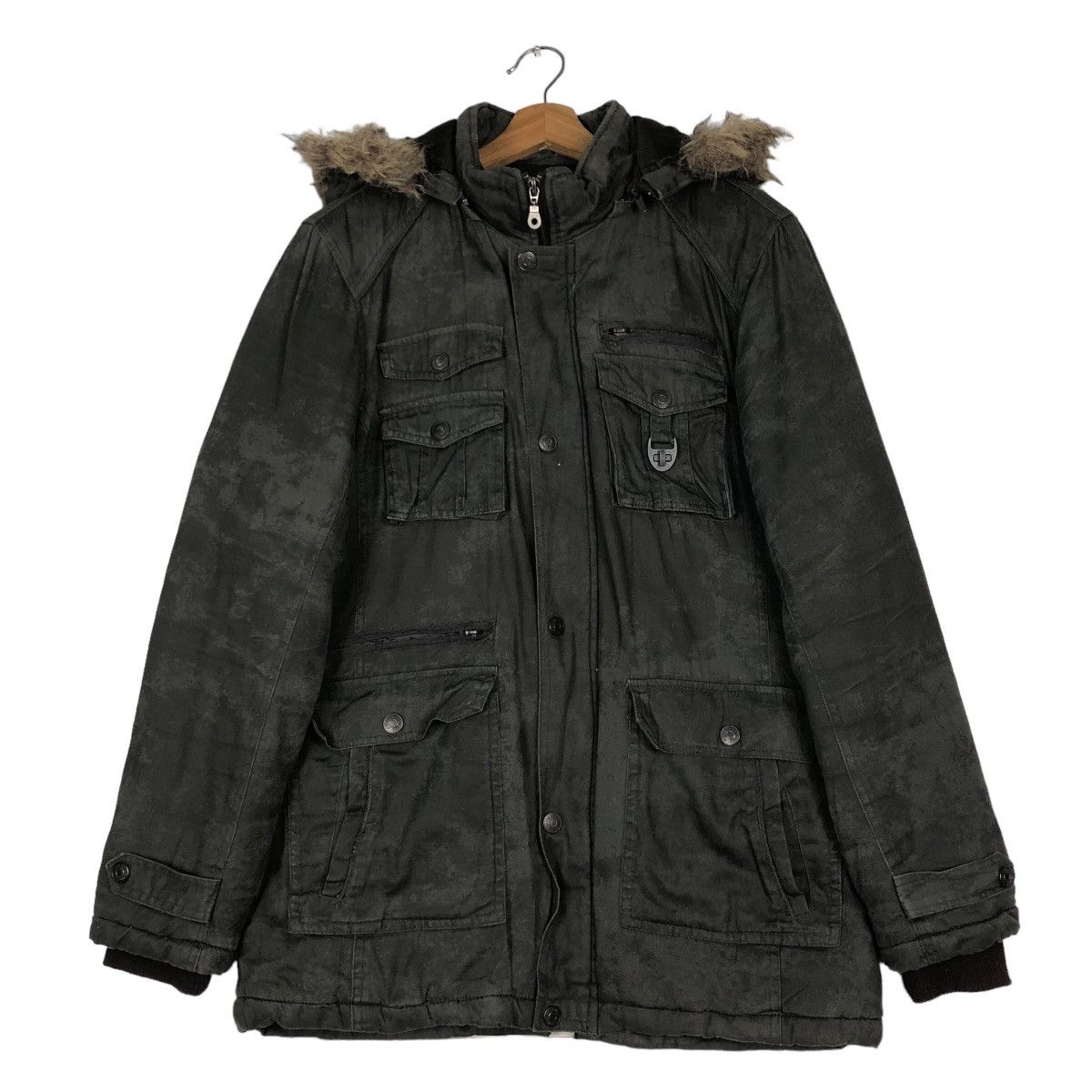 Hysteric Glamour Vintage Parka Jacket In The Attic Mink Fur Hoodie PunkStyle Size US L / EU 52-54 / 3 - 1 Thumbnail