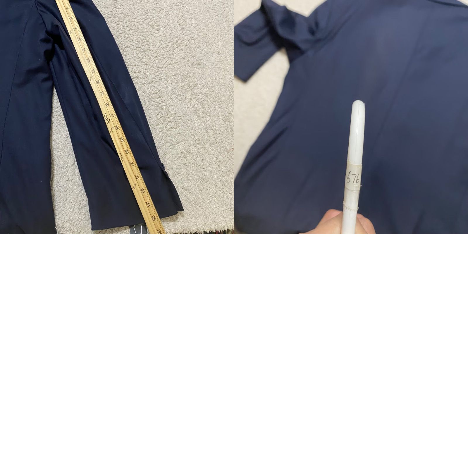 Loro Piana Loro Piana Blazer Mens 46 Long Blue 2-Button 4-Button Sleeve Wool 100% Wool Single-Breasted Front Flat Front Double-Vented Jacket Size US XXL / EU 58 / 5 - 10 Thumbnail
