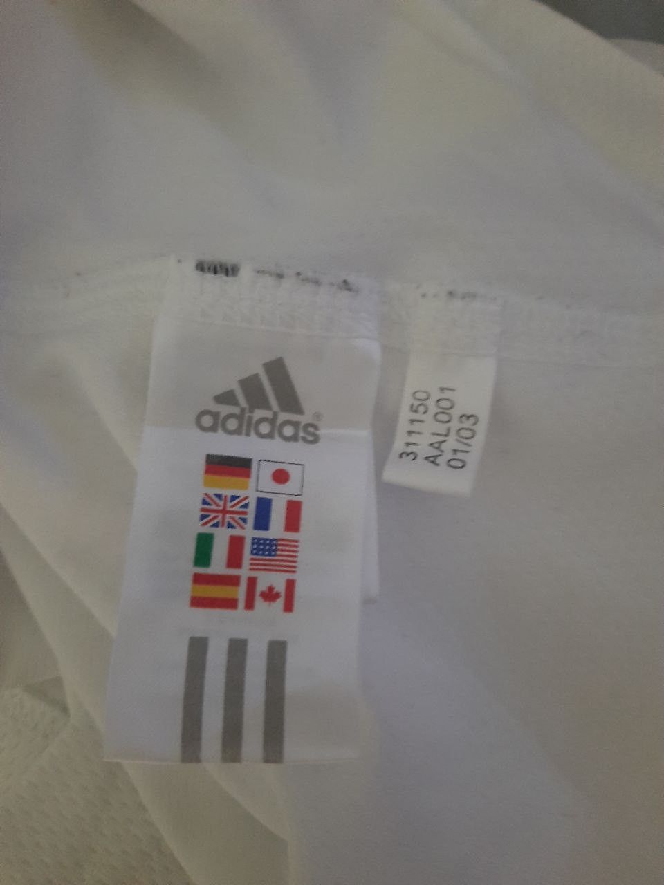 Adidas Adidas Newcastle United Training Jersey 2003 Size US L / EU 52-54 / 3 - 13 Thumbnail