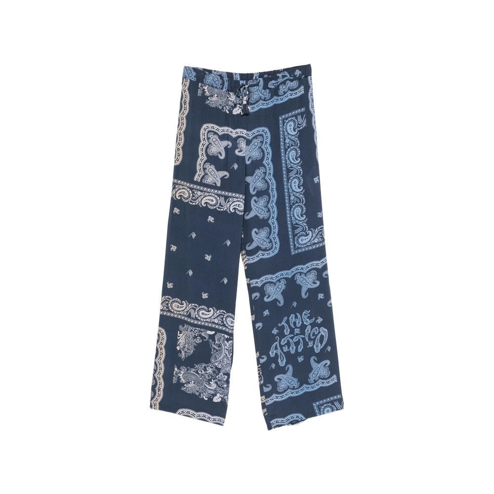 The Attico The Attico BLUE Trousers - Palazzo Pants Size 26" / US 2 / IT 38 - 1 Thumbnail