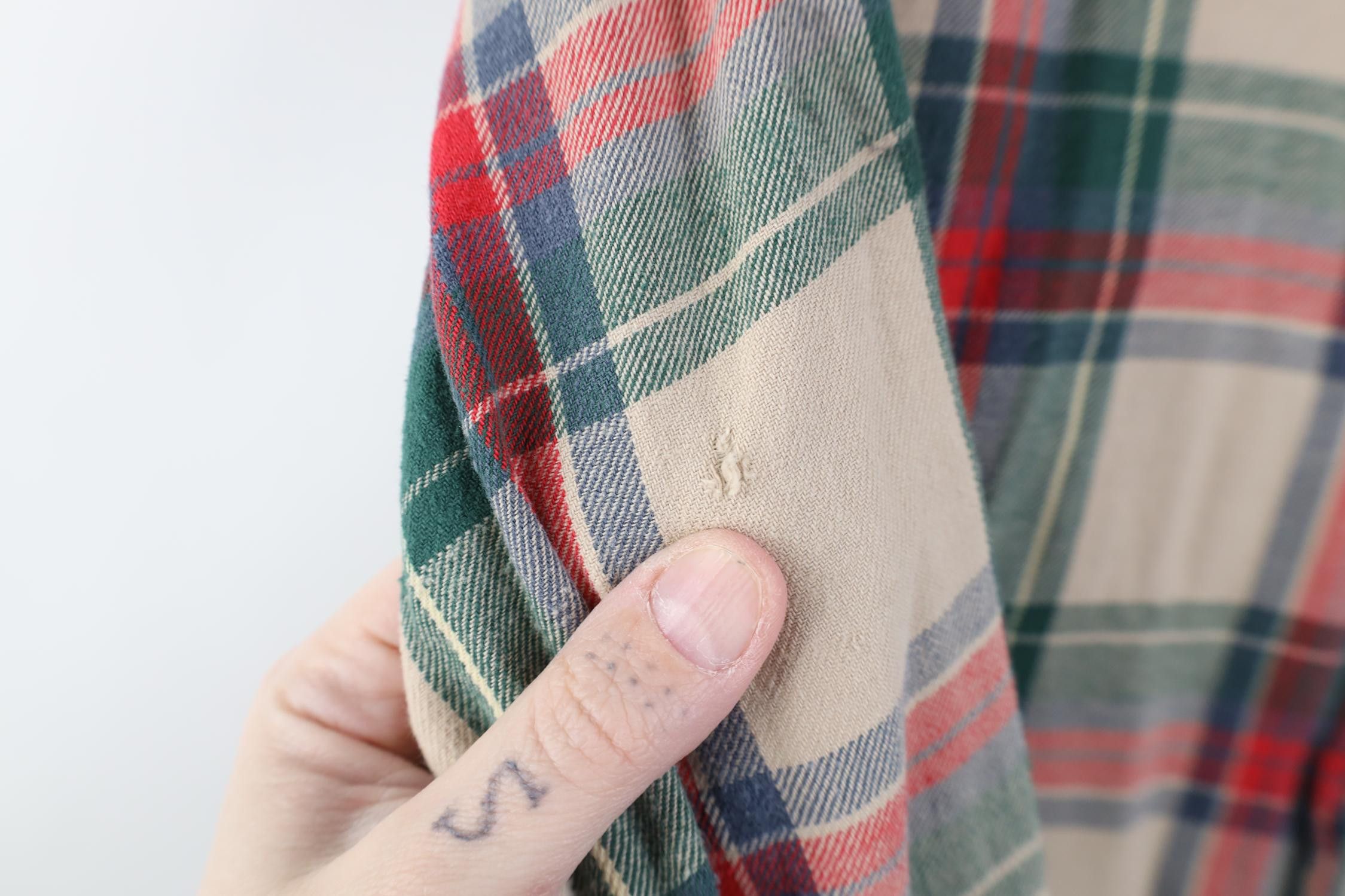 Vintage Vintage 70s Macys Flannel Collared Button Shirt Plaid Size US M / EU 48-50 / 2 - 9 Thumbnail