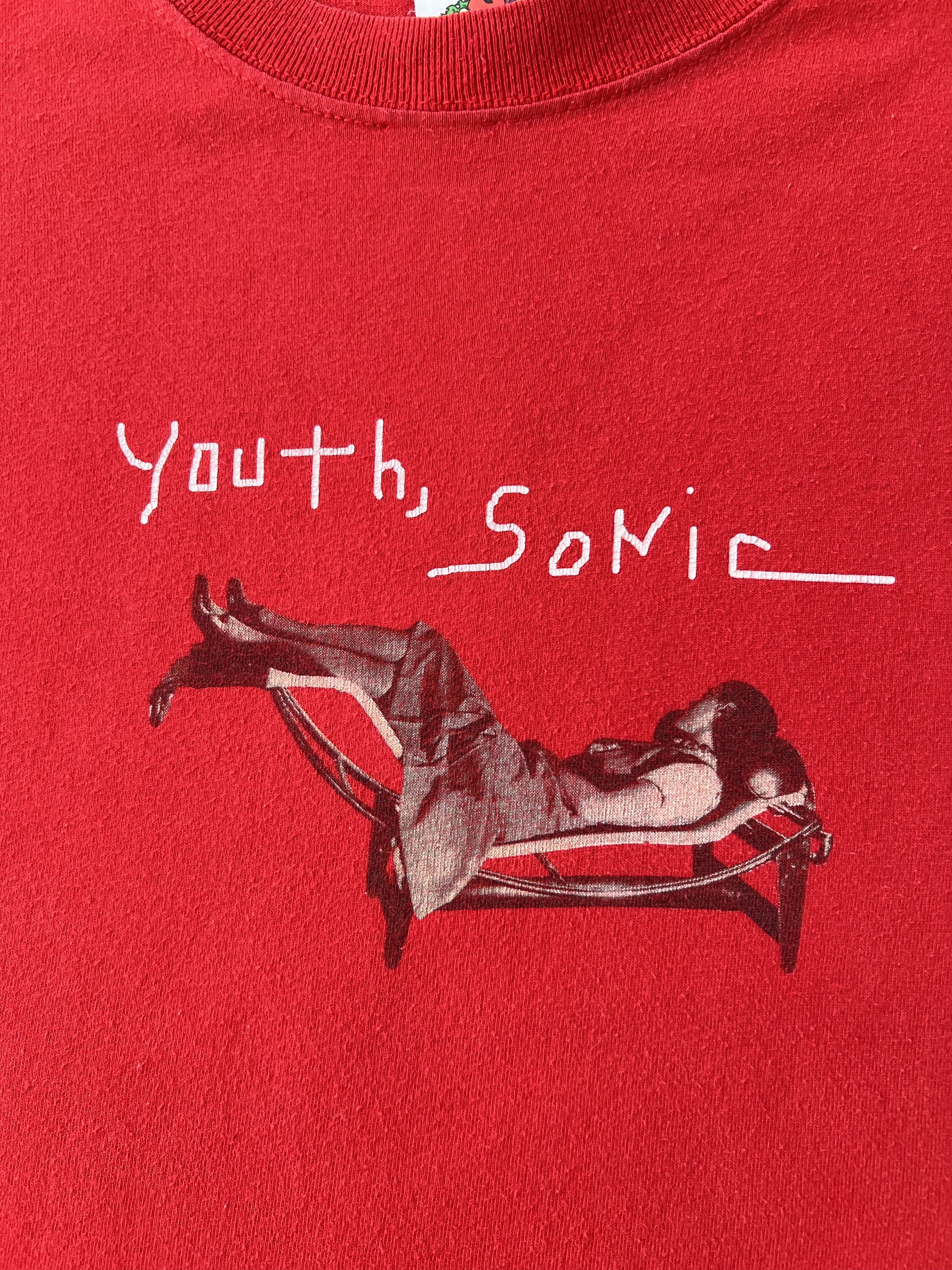 Band Tees Vintage 2000s Sonic Youth Hospital Chair Rock Band T-shirt Size US L / EU 52-54 / 3 - 4 Thumbnail