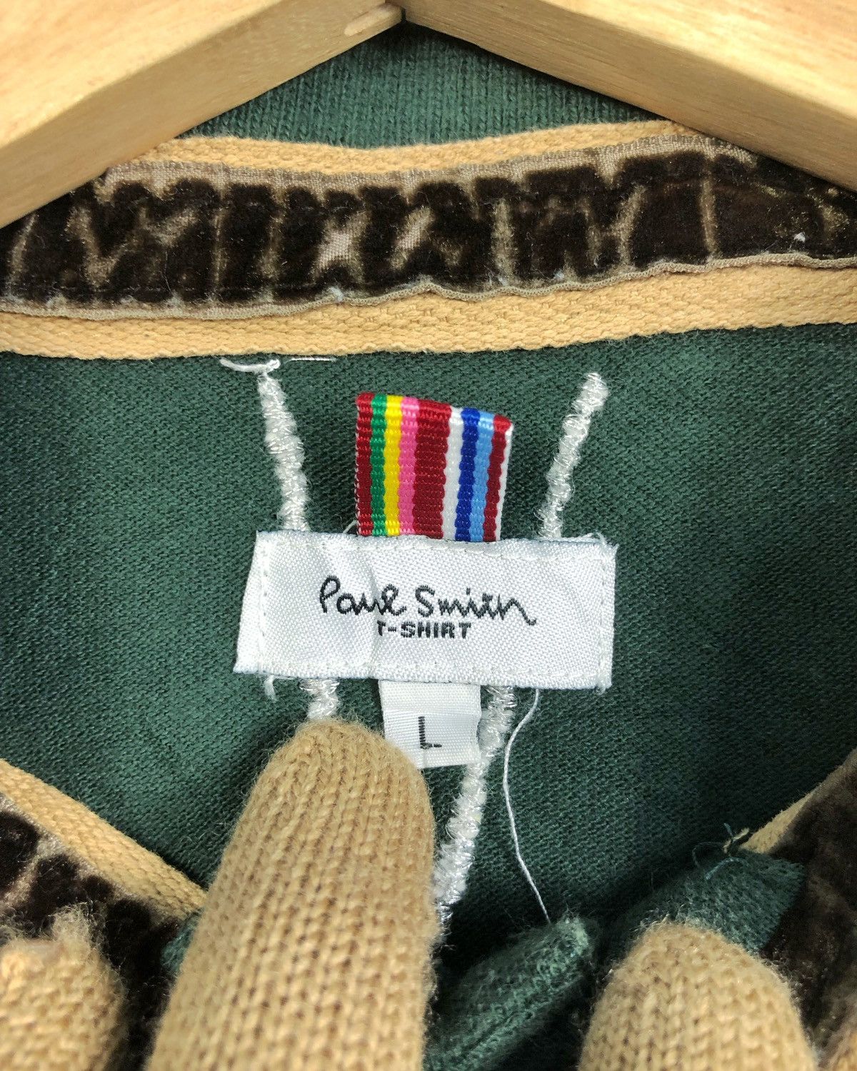 Designer × Paul Smith Rare Paul Smith Embroidered Polo Tee Size US L / EU 52-54 / 3 - 9 Thumbnail