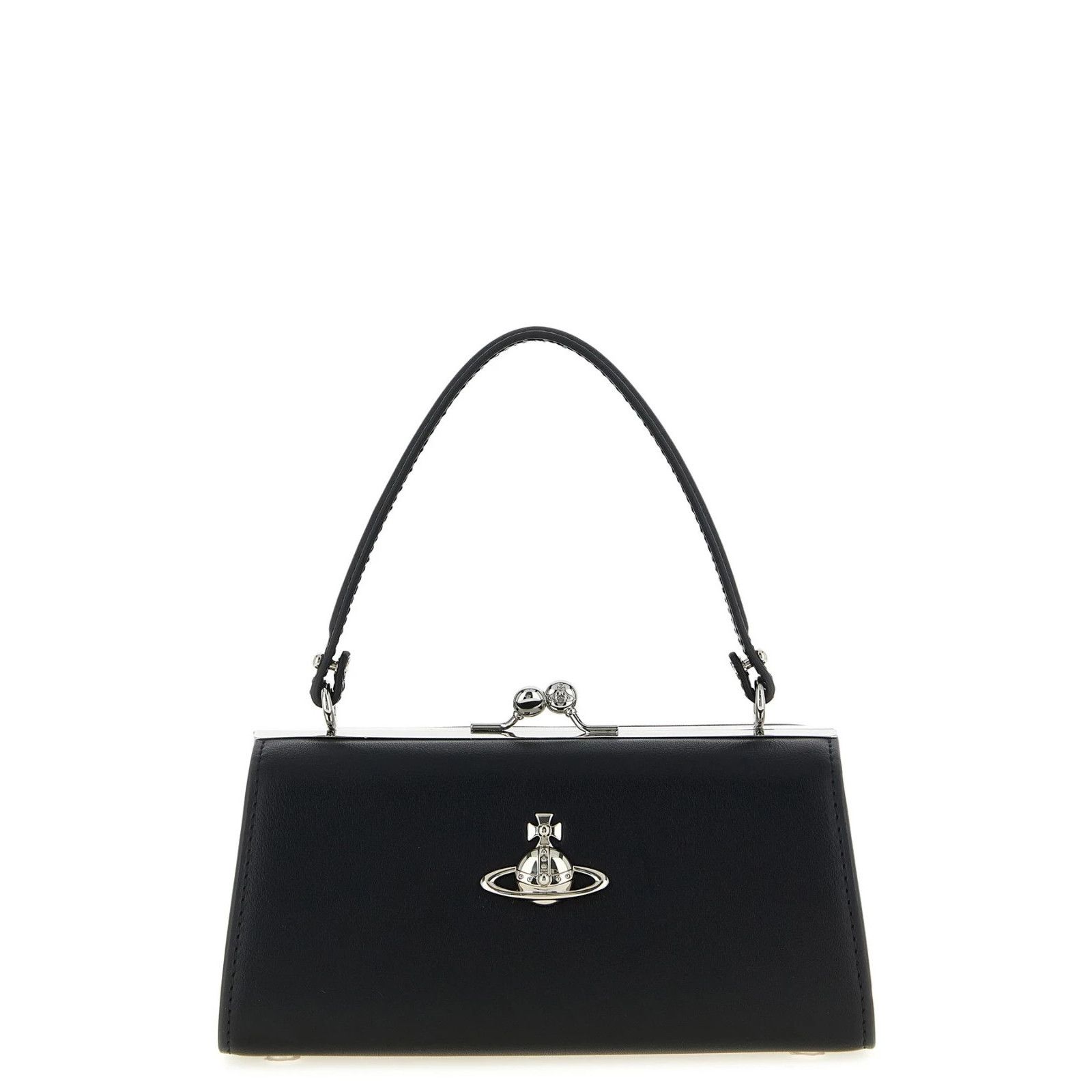 Vivienne Westwood VIVIENNE WESTWOOD Doll XL Black Handbag New & Authentic Size ONE SIZE - 1 Thumbnail