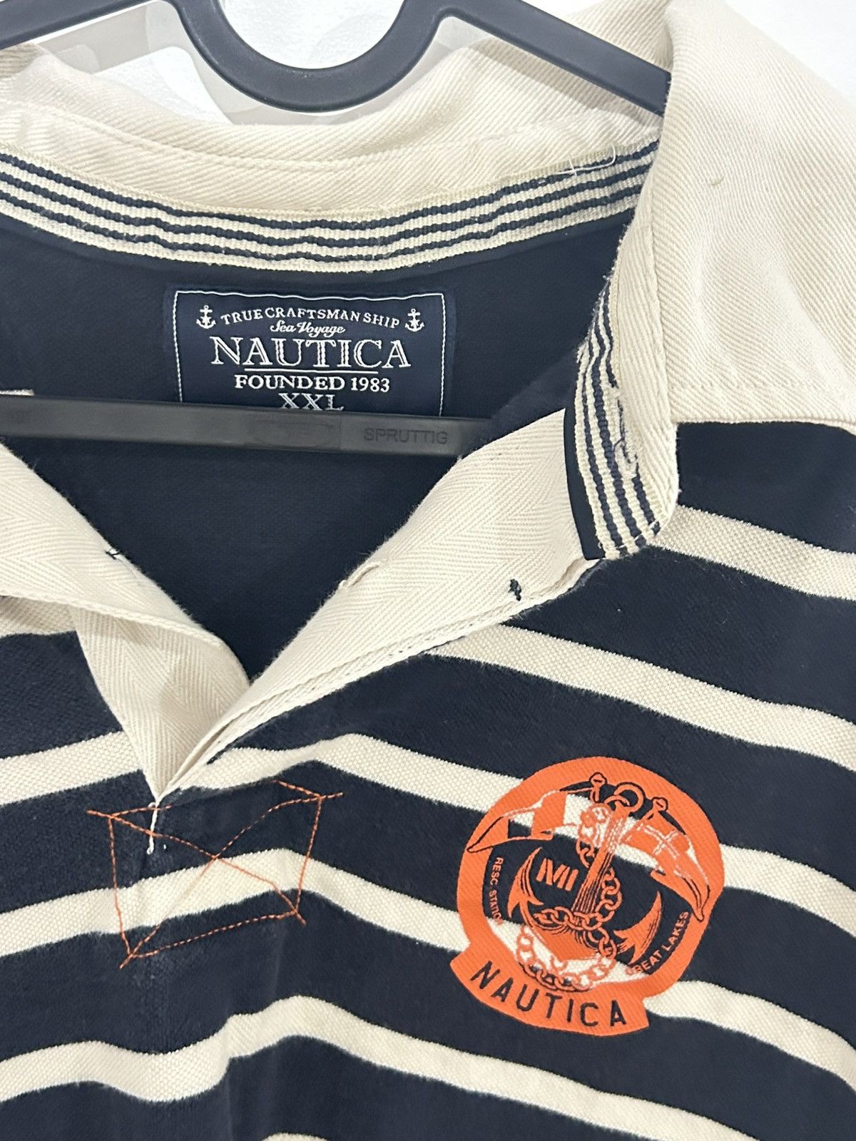 Nautica rare vintage nautica polo Size US XXL / EU 58 / 5 - 2 Thumbnail