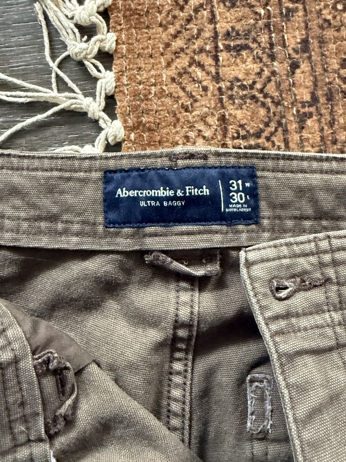 Abercrombie & Fitch Baggy chinos Size US 31 - 3 Thumbnail