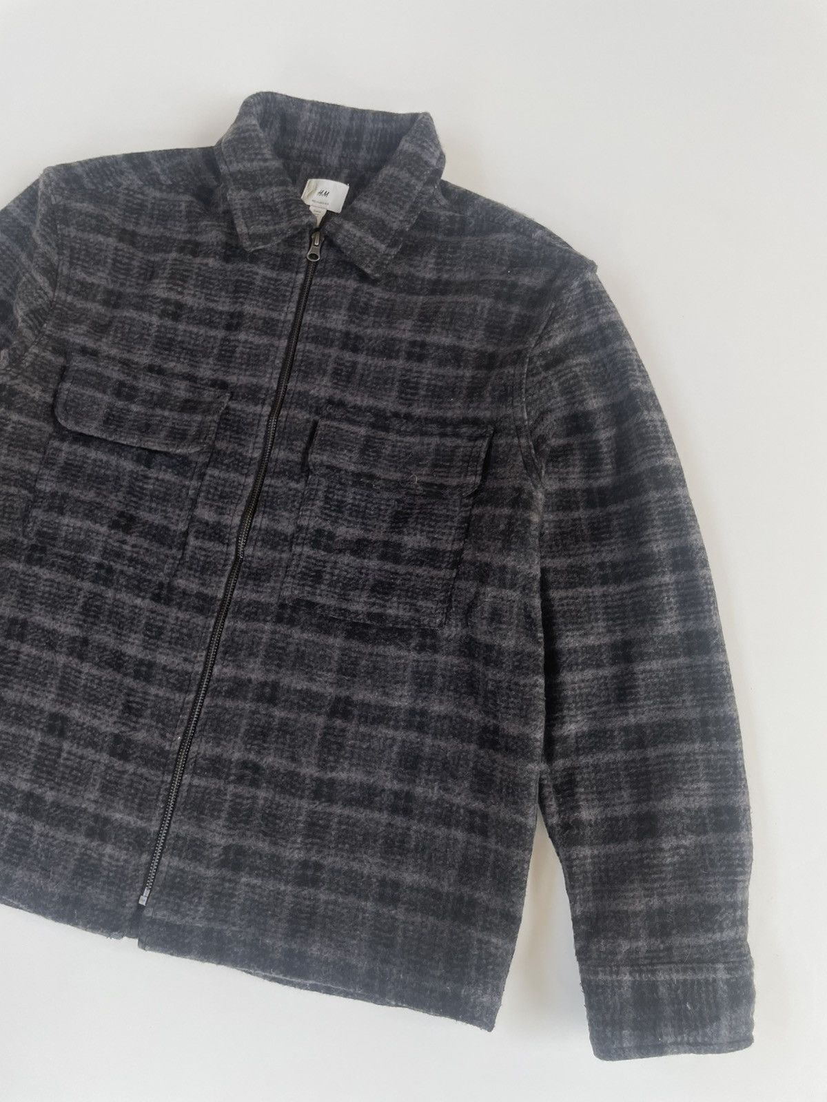 H&M H&M Men Jacket Shacket With Zip And Pocket Size US S / EU 44-46 / 1 - 5 Thumbnail
