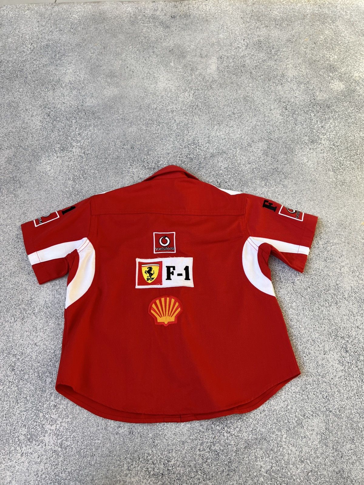 Ferrari × Vintage Vintage Kids Racing Ferrari Button up shirt Size US S / EU 44-46 / 1 - 8 Thumbnail