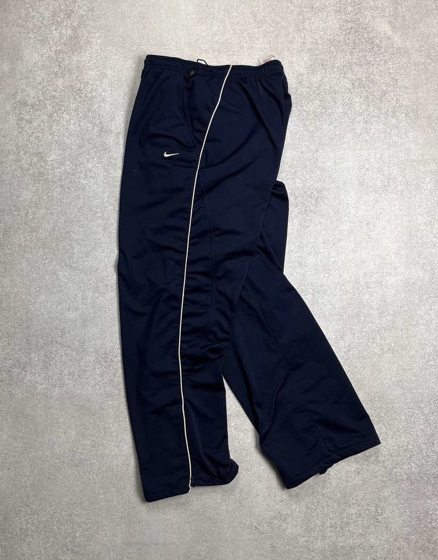 Nike × Vintage VINTAGE NIKE SWOSH BAGGY COTTON TRACK PANTS Y2K XL Size US 34 / EU 50 - 1 Thumbnail
