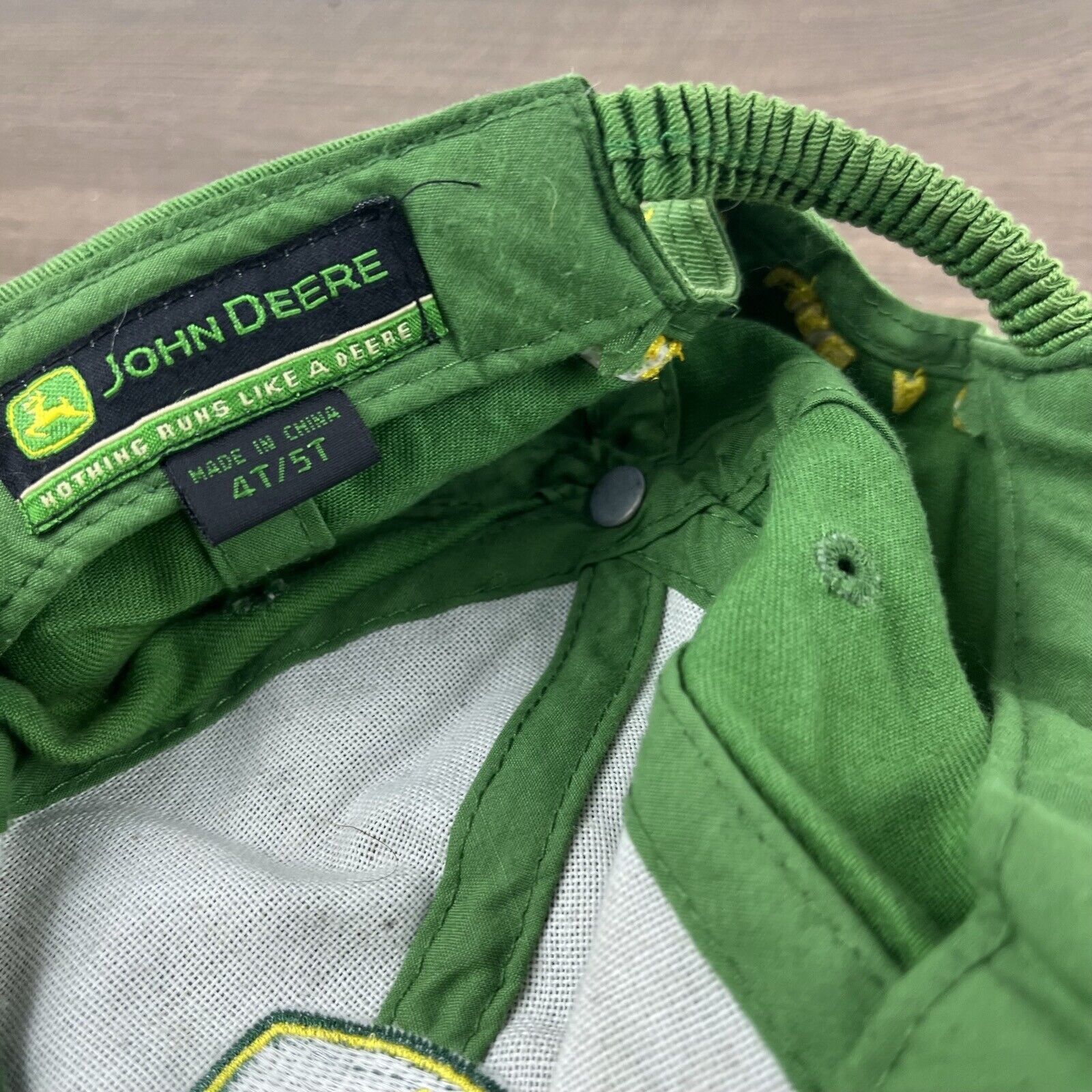John Deere John Deere TODDLER Hat Green Adjustable Hat Green John Deere Size ONE SIZE - 14 Thumbnail