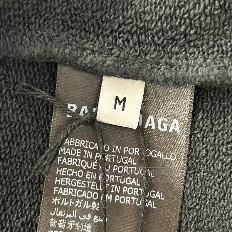 Balenciaga Balenciaga Wave Coke Lettering Embroidered Destroyed Hoode Size US M / EU 48-50 / 2 - 6 Thumbnail
