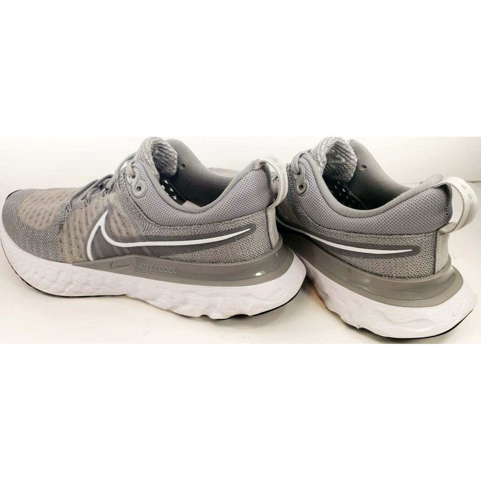 Nike Nike React Infinity Run Flyknit 2 Particle Gray 2021 Women's 8M 39EU Sneaker Size US 8 / IT 38 - 7 Thumbnail