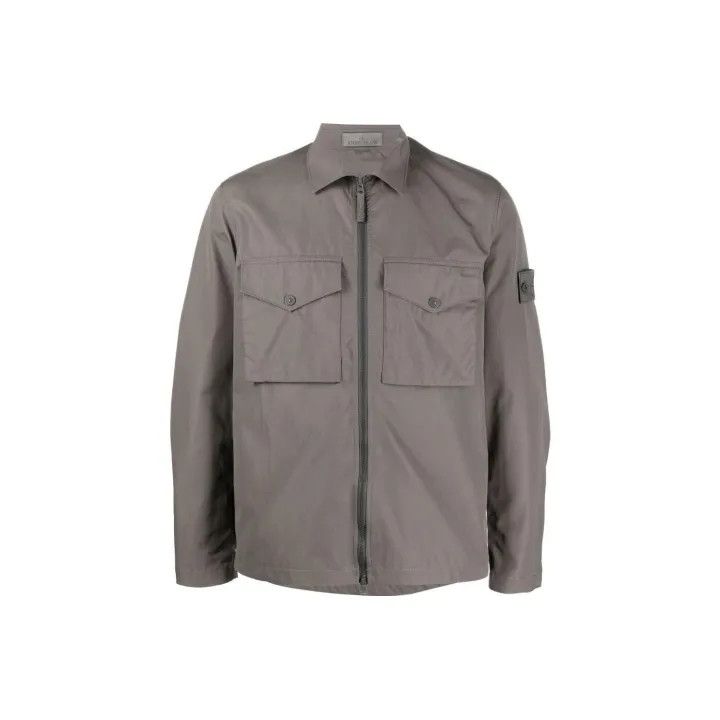 Stone Island Stone Island Ghost Pieces Logo Jacket Size US S / EU 44-46 / 1 - 1 Thumbnail