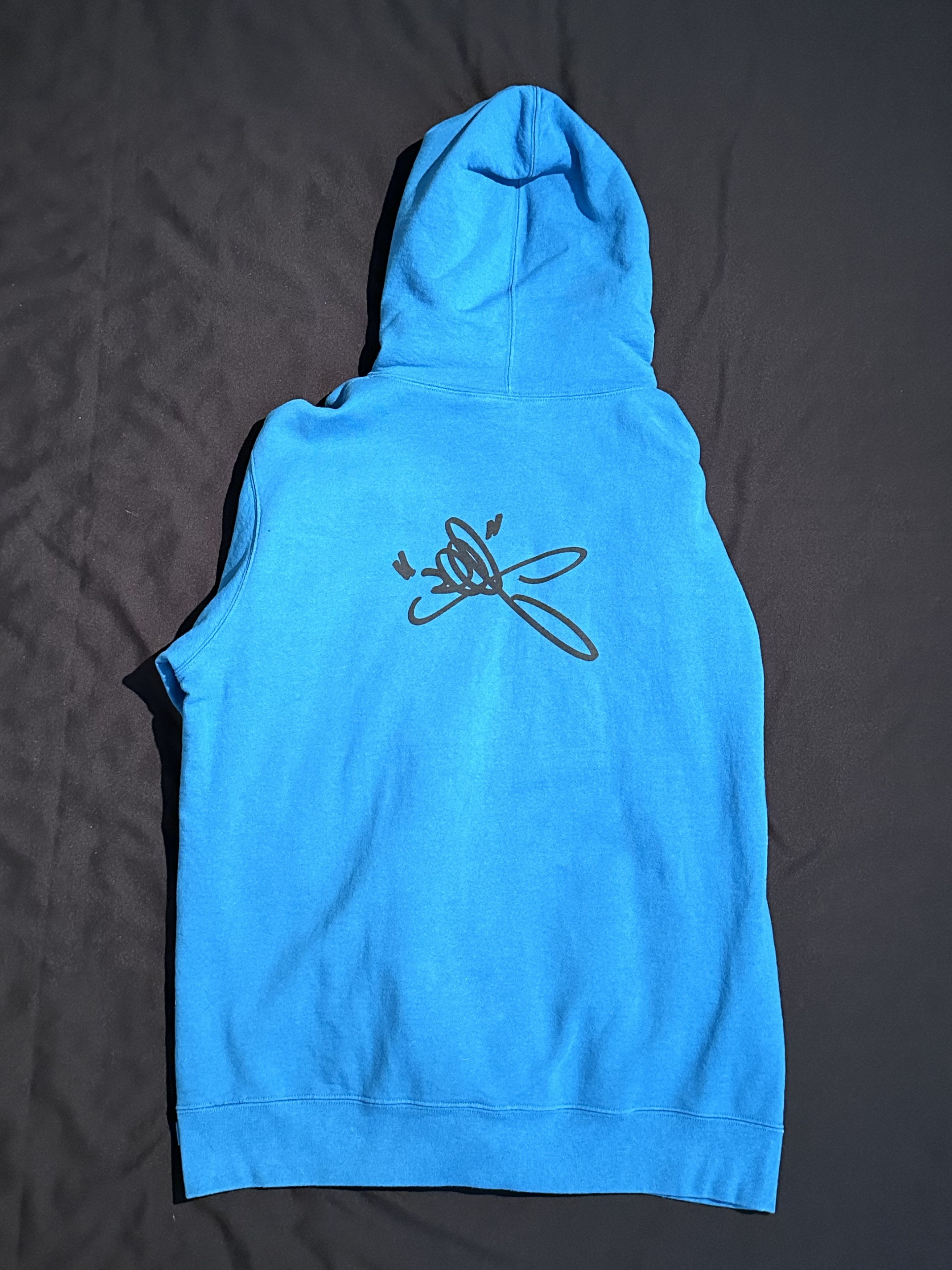 Supreme Supreme SS18 Lee Quinones Screwball Squirrel Hoodie (Blue) Size US XL / EU 56 / 4 - 7 Thumbnail