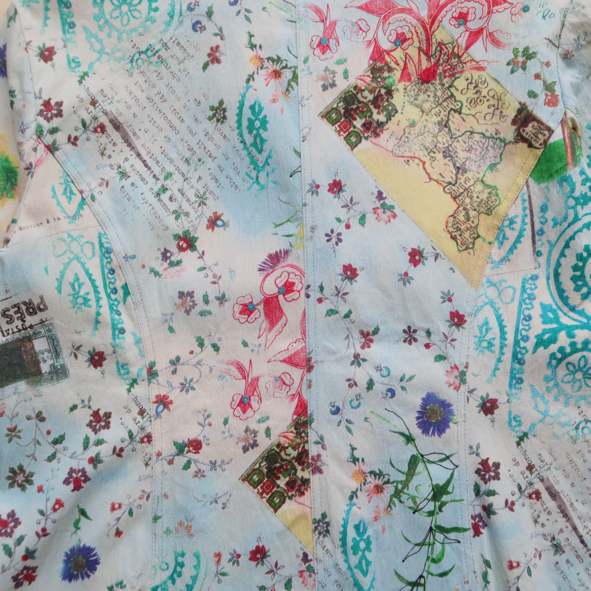 Japanese Brand 2018 Kansai Yamamoto LSD Psychedelic Floral Jacket Size US S / EU 44-46 / 1 - 19 Thumbnail