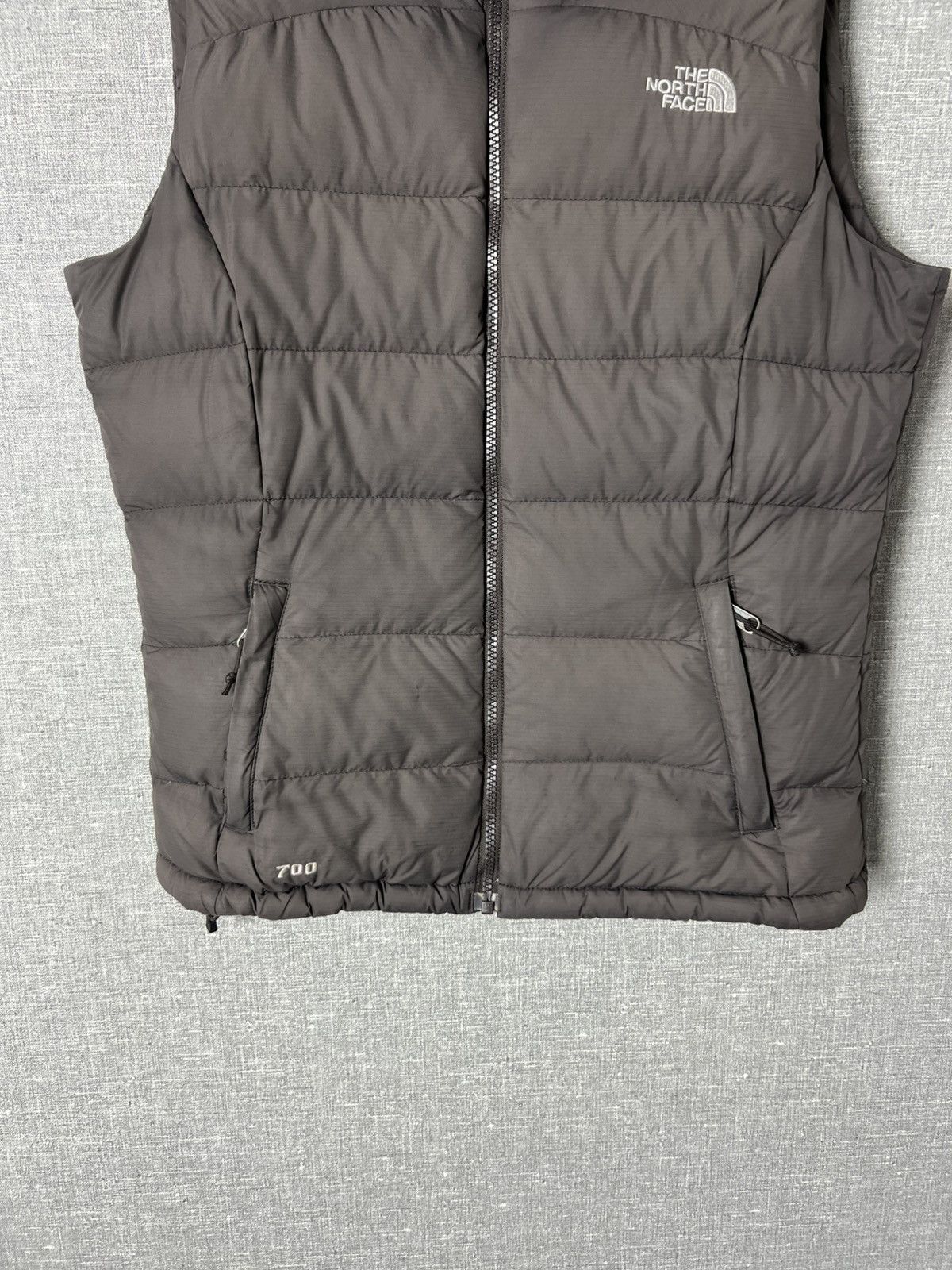 The North Face The North Face Brown Vest Puffer Down Jacket TNF Nuptse 700 Size S / US 4 / IT 40 - 6 Thumbnail