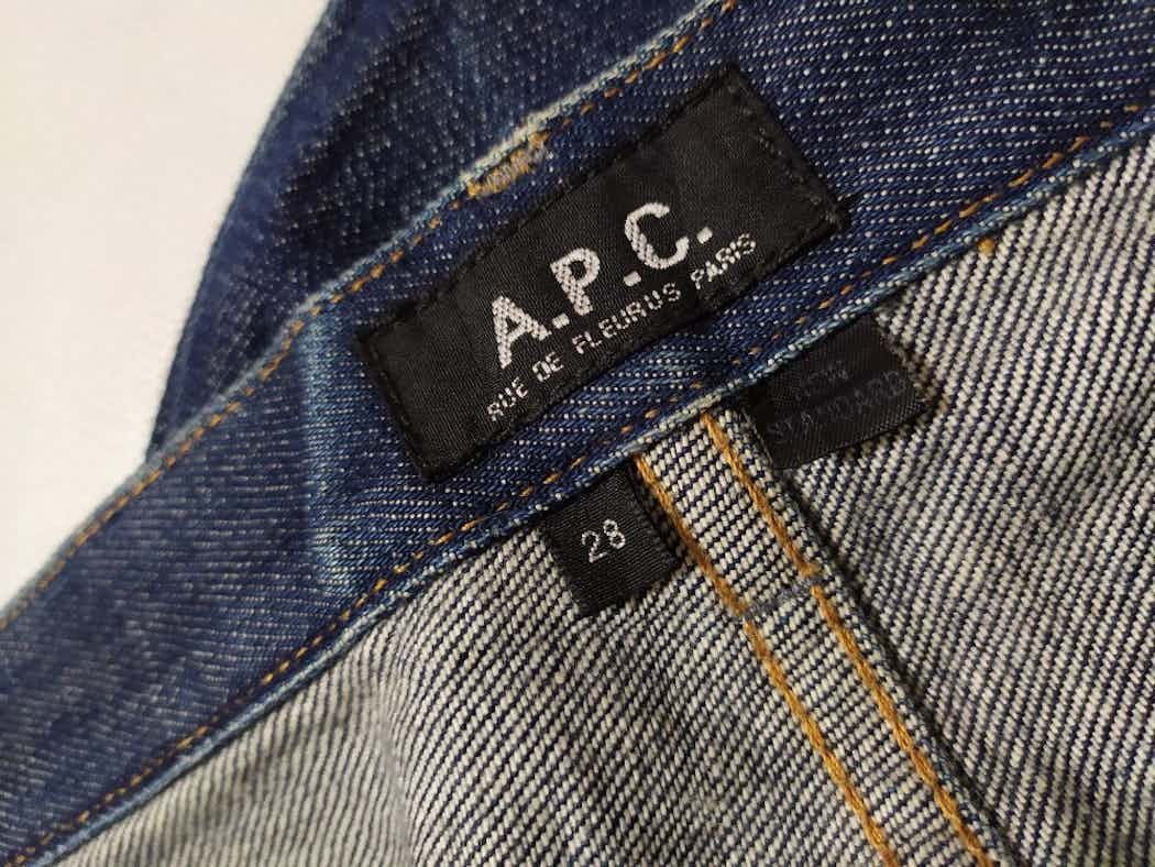 A.P.C. A.P.C Denim Jeans Selvedge Nice Faded Indigo Size US 28 / EU 44 - 13 Thumbnail