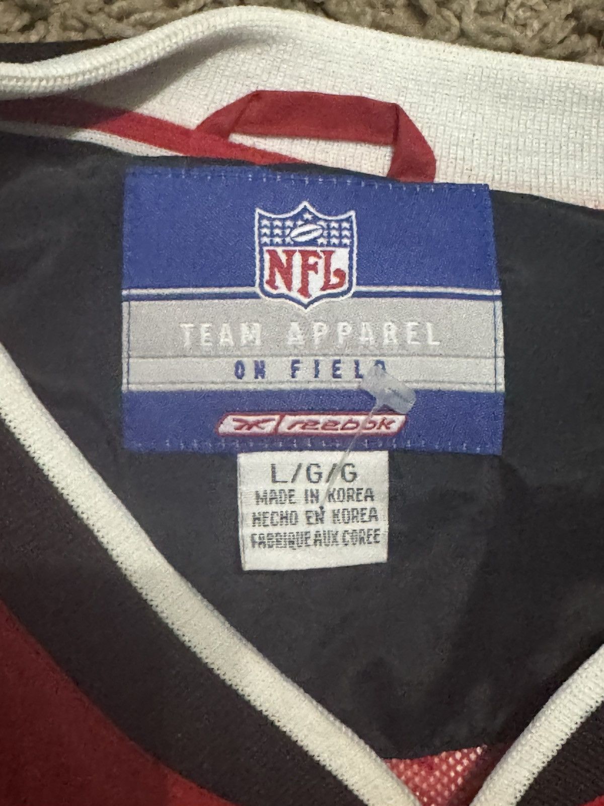 NFL Early 2000s Atlanta Falcons Windbreaker Size US L / EU 52-54 / 3 - 3 Thumbnail