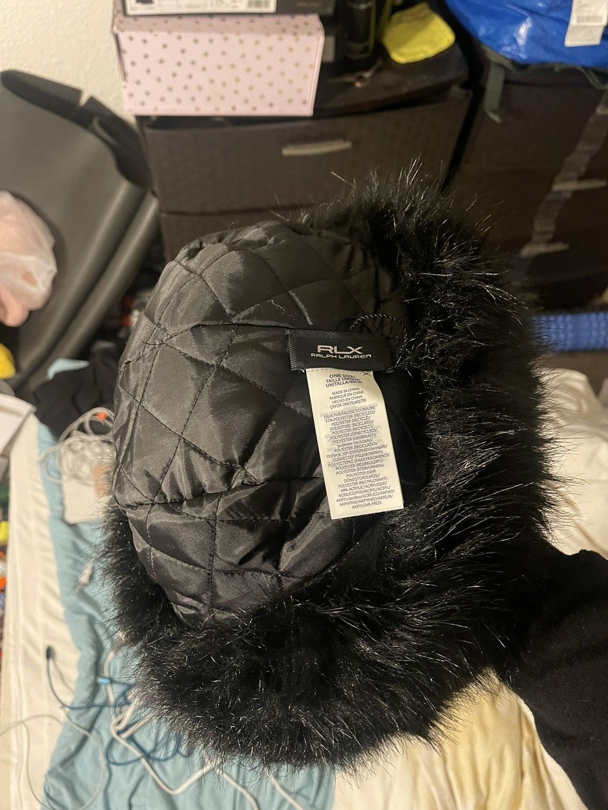 Polo Ralph Lauren × RLX Ralph Lauren RLX by Ralph Lauren ( POLO sport ) fur hat Size ONE SIZE - 14 Thumbnail