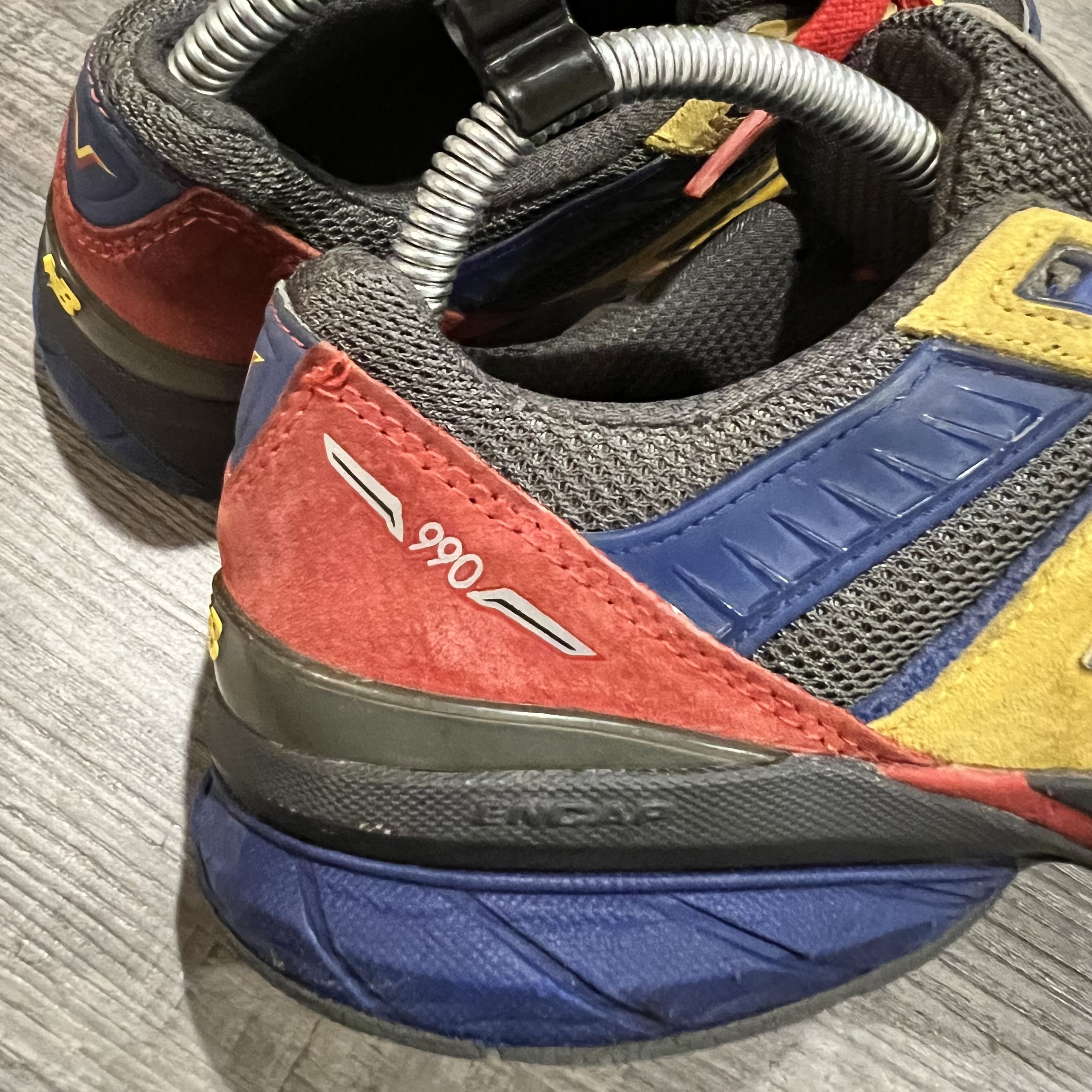 New Balance × Vintage NEW BALANCE • 990v5 "EAT" (5.5M) Size US 5.5 / EU 38 - 11 Thumbnail