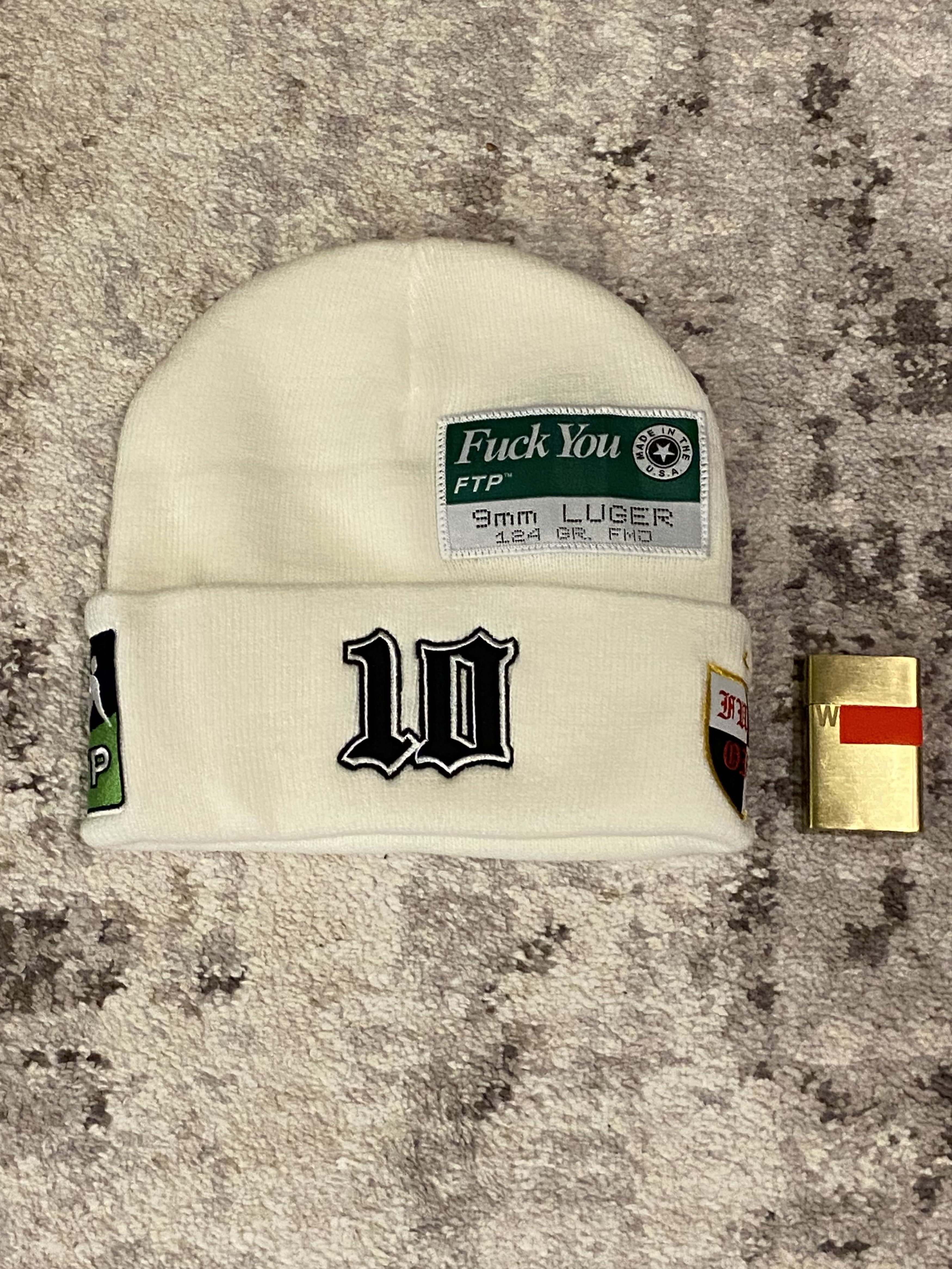 Fuck The Population FTP Club Logo Beanie Size ONE SIZE - 4 Thumbnail
