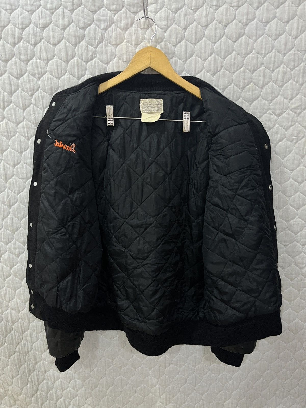 Vintage (Zzzz)🔥🔥STEALS BILL SAINT MANE SPORTING GOOD VARSITY JACKET Size US L / EU 52-54 / 3 - 9 Thumbnail