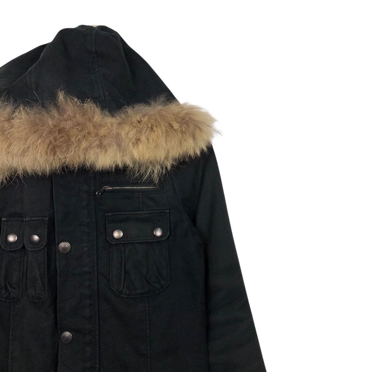 Japanese Brand Private Label Faux-Fur Trim Tactical Hooded Parka Size US M / EU 48-50 / 2 - 7 Thumbnail