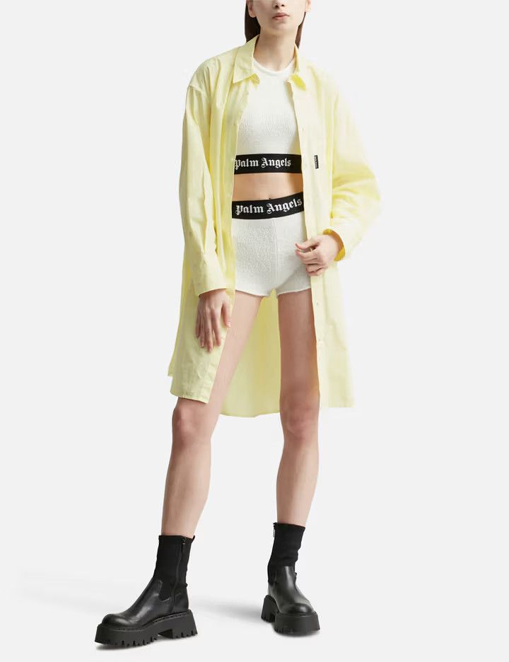 o1y1125 Mini Dress in Pastel Yellow