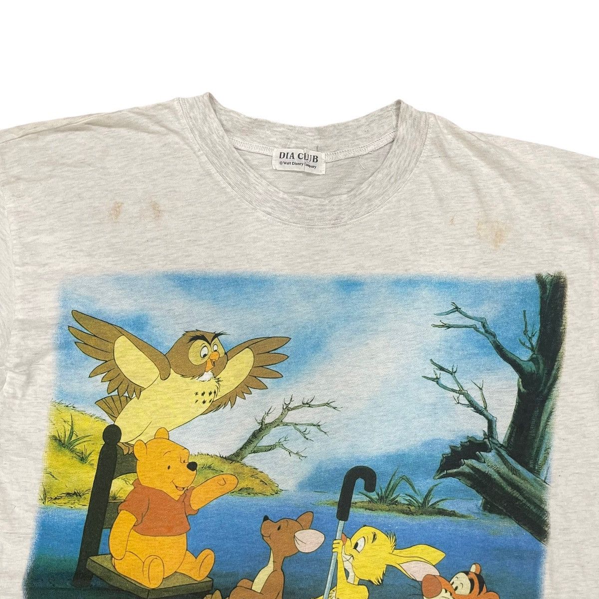 Anime × Cartoon Network × Vintage Vintage 80s Pooh & his friends Walt Disney T-Shirt Size US M / EU 48-50 / 2 - 7 Thumbnail