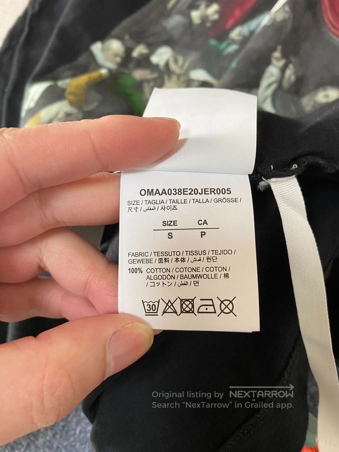 Off-White Off-White Religious Print Short Sleeve. Size US S / EU 44-46 / 1 - 4 Thumbnail