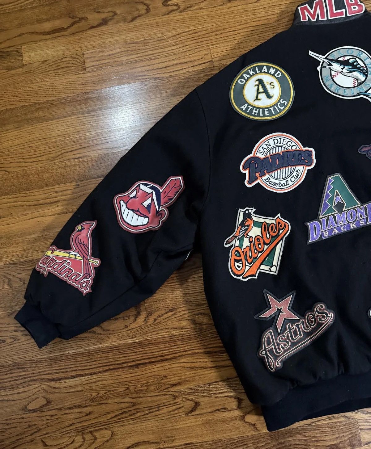 Jeff Hamilton Vintage Jeff Hamilton MLB Jacket (Size 6XL) Size US XXL / EU 58 / 5 - 4 Thumbnail