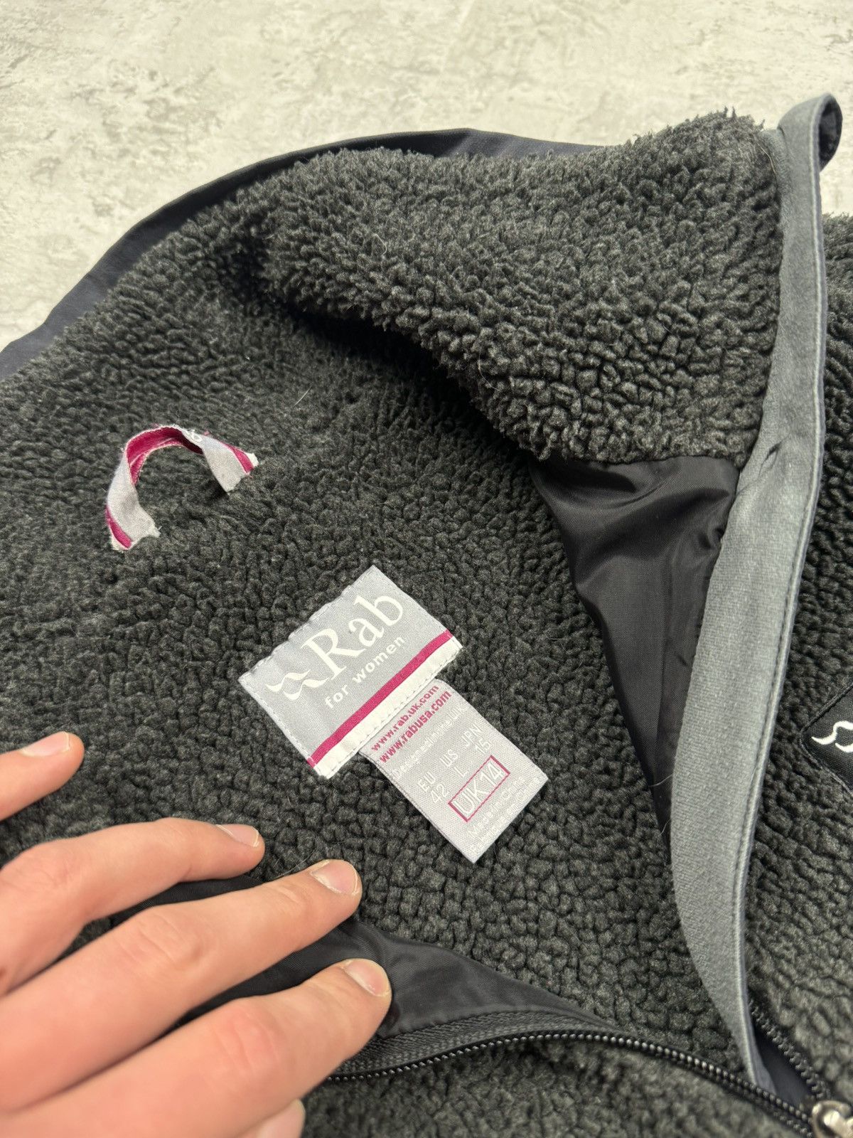 Rab Rab WMNS Double Pile Fleece Jacket Size L Size L / US 10 / IT 46 - 8 Thumbnail