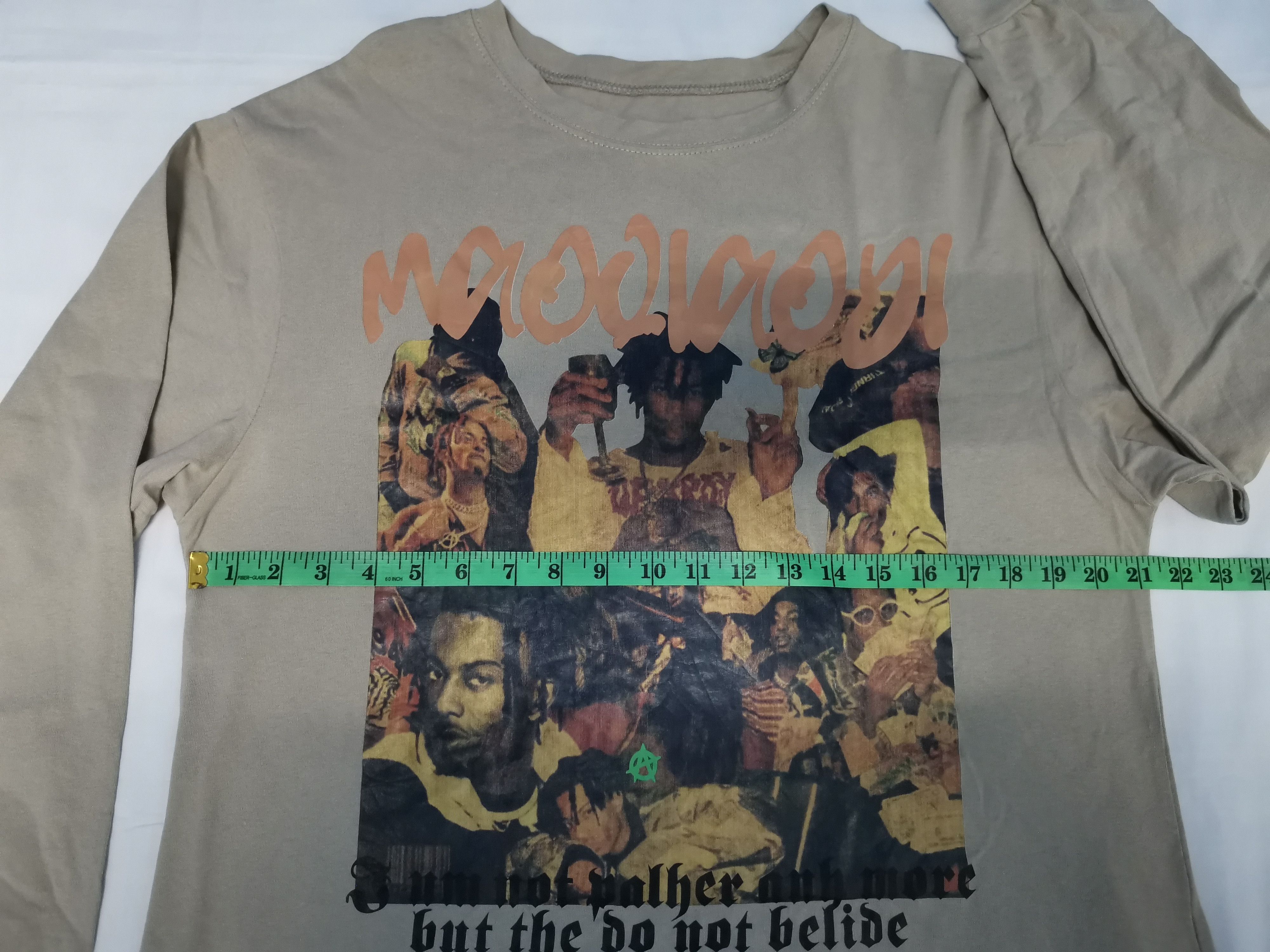 Rap Tees Anarchy Rapper Rap Tee Hip Hop Unknown Streetwear Size US L / EU 52-54 / 3 - 7 Thumbnail